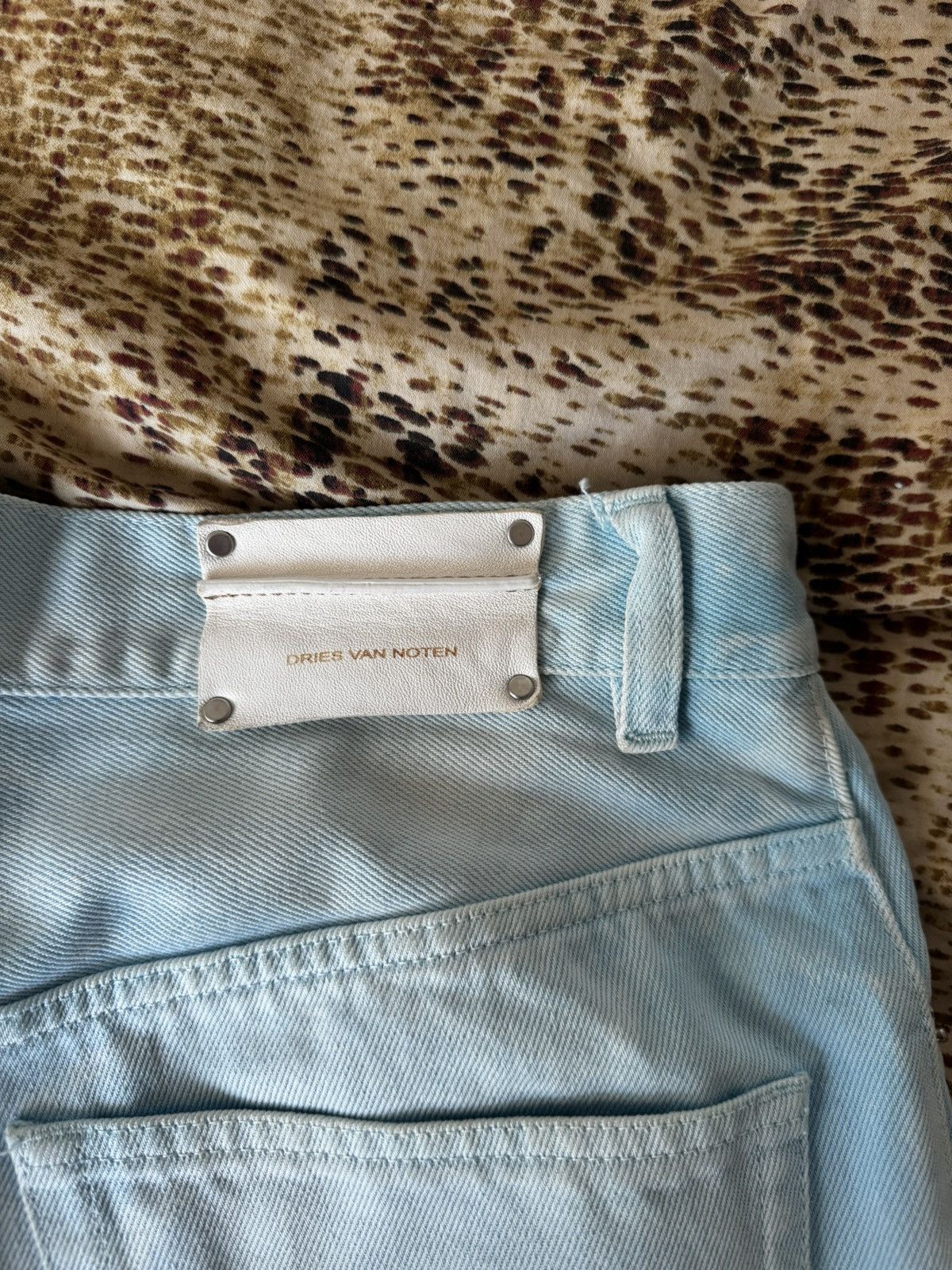 Dries Van Noten Dries Van Noten Light Wash Denim Size US 30 / EU 46 - 3 Thumbnail