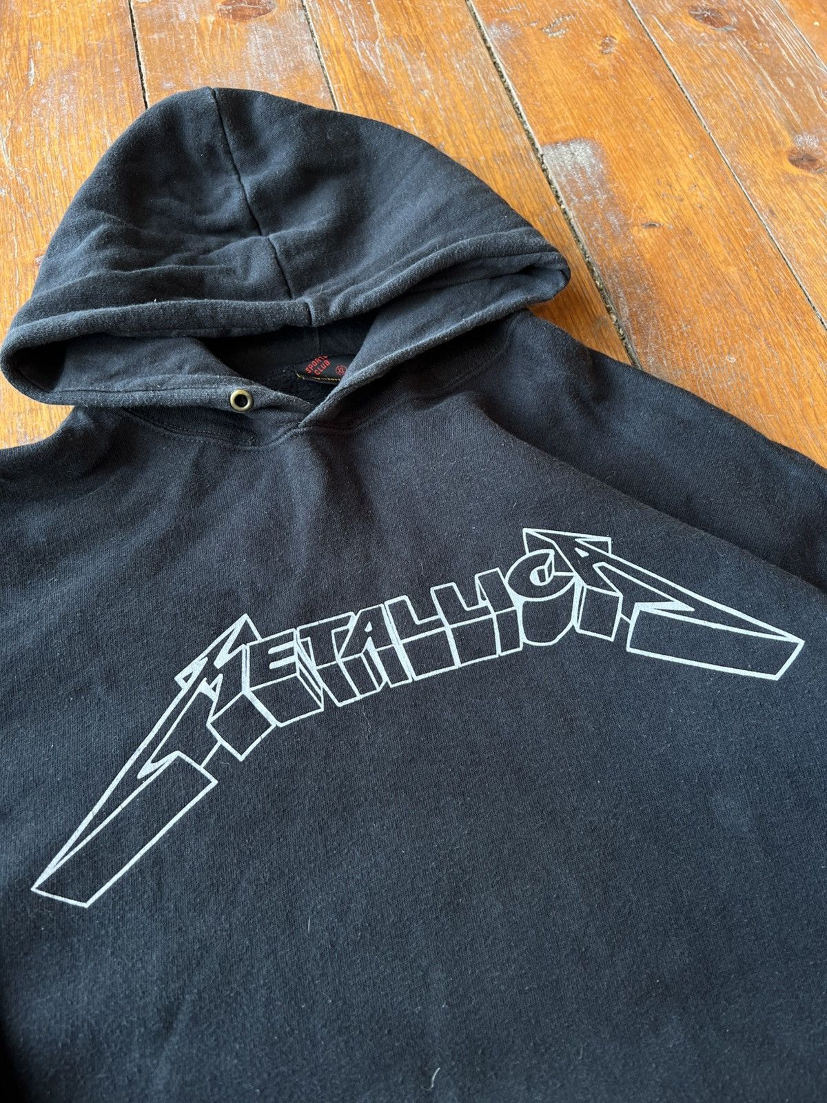 Band Tees VINTAGE METALLICA SNANE RING GRAPHIC BOXY HOODIE METAL ROCK Size US L / EU 52-54 / 3 - 7 Thumbnail