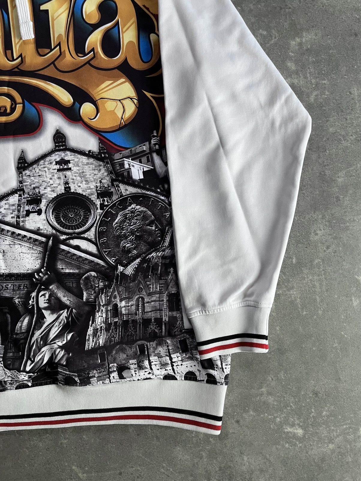 Ecko Unltd. Ecko Unltd. Italia AOP Printed Baggy Hoodie XXL Rare Size US XXL / EU 58 / 5 - 6 Thumbnail
