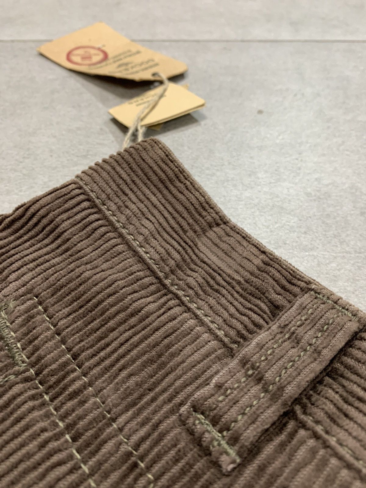 Dockers Y2k 00s Vintage deadstock Docker Corduroy mini Flare trouser Size US 29 - 4 Thumbnail