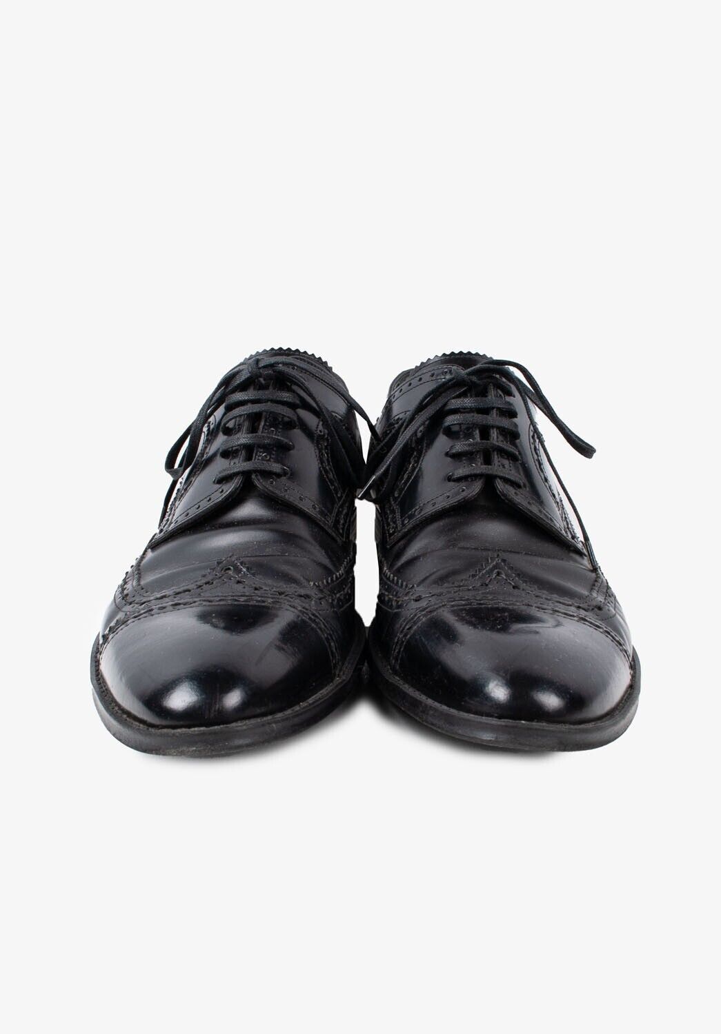 Dolce & Gabbana Original Dolce & Gabbana Men Leather Formal Shoes H5028 Size US 8 / EU 41 - 2 Thumbnail