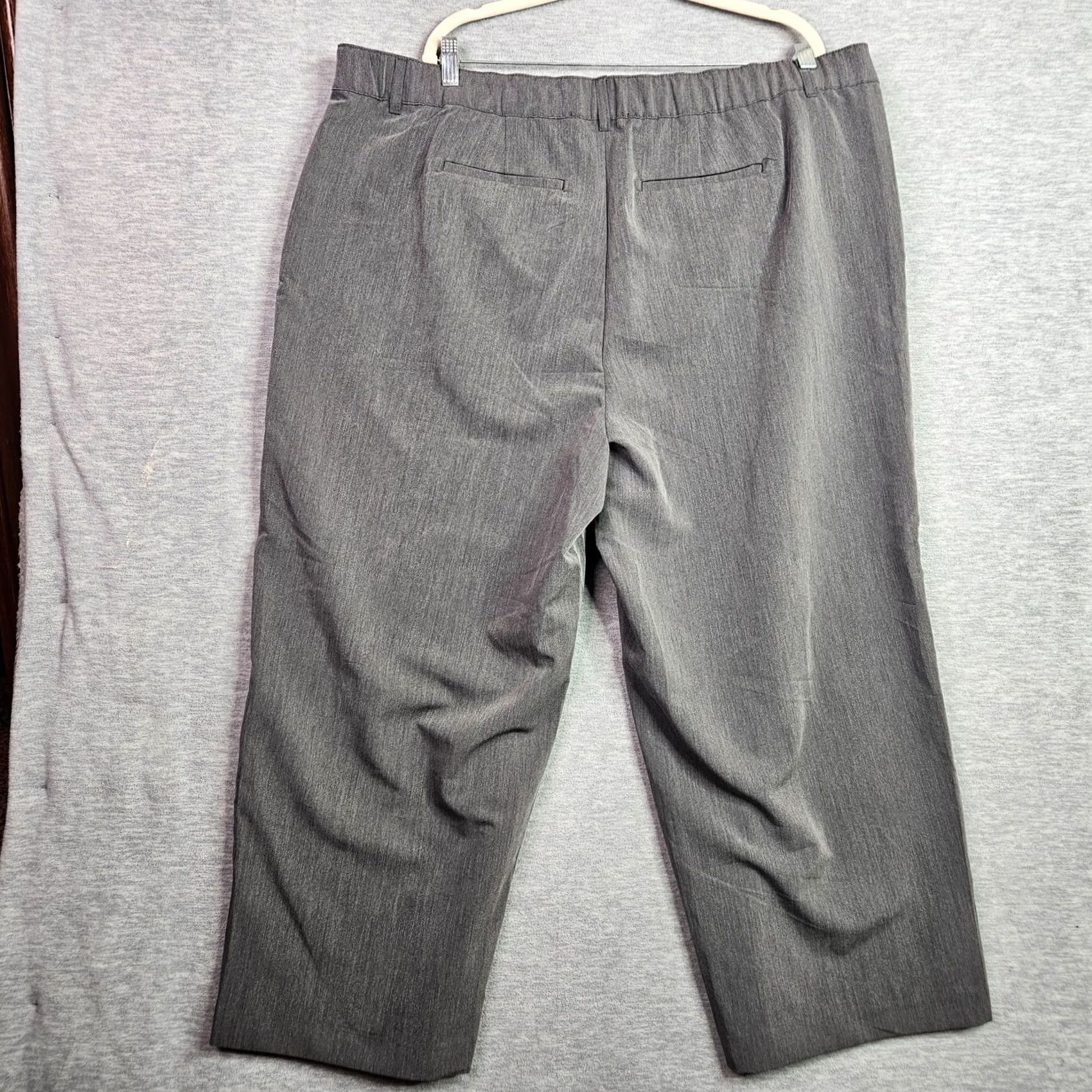 Torrid Torrid Pants Studio TORRID Charcoal Gray Wide Leg TRS High Rise Pant Women's Sz 20 Short NEW Size 42" / US 20 - 2 Thumbnail