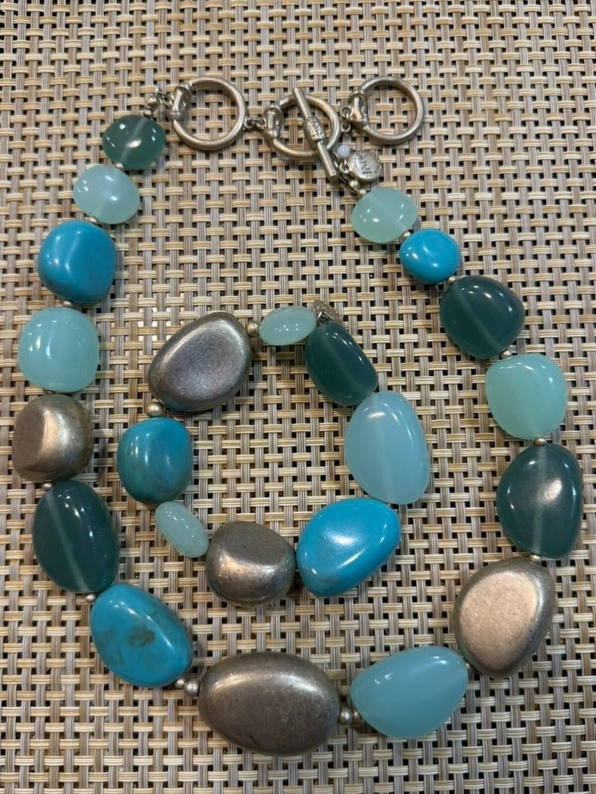Jones New York JONES NY JNY, Necklace & Bracelet Set, Gold Tone & Stones Size ONE SIZE - 7 Thumbnail
