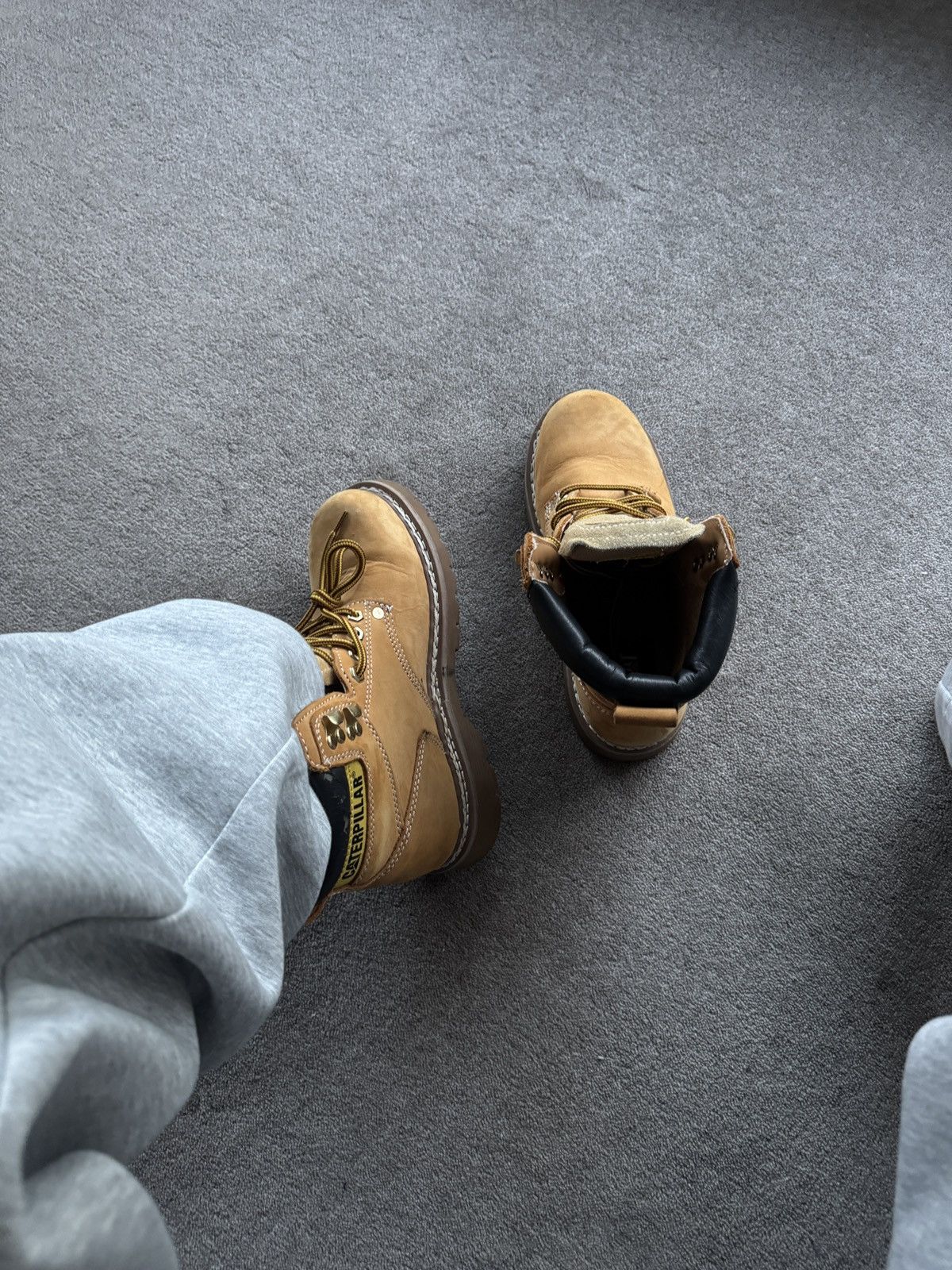 Caterpillar Caterpillar Classic Work Boots – Wheat Size US 8.5 / EU 41-42 - 1 Thumbnail