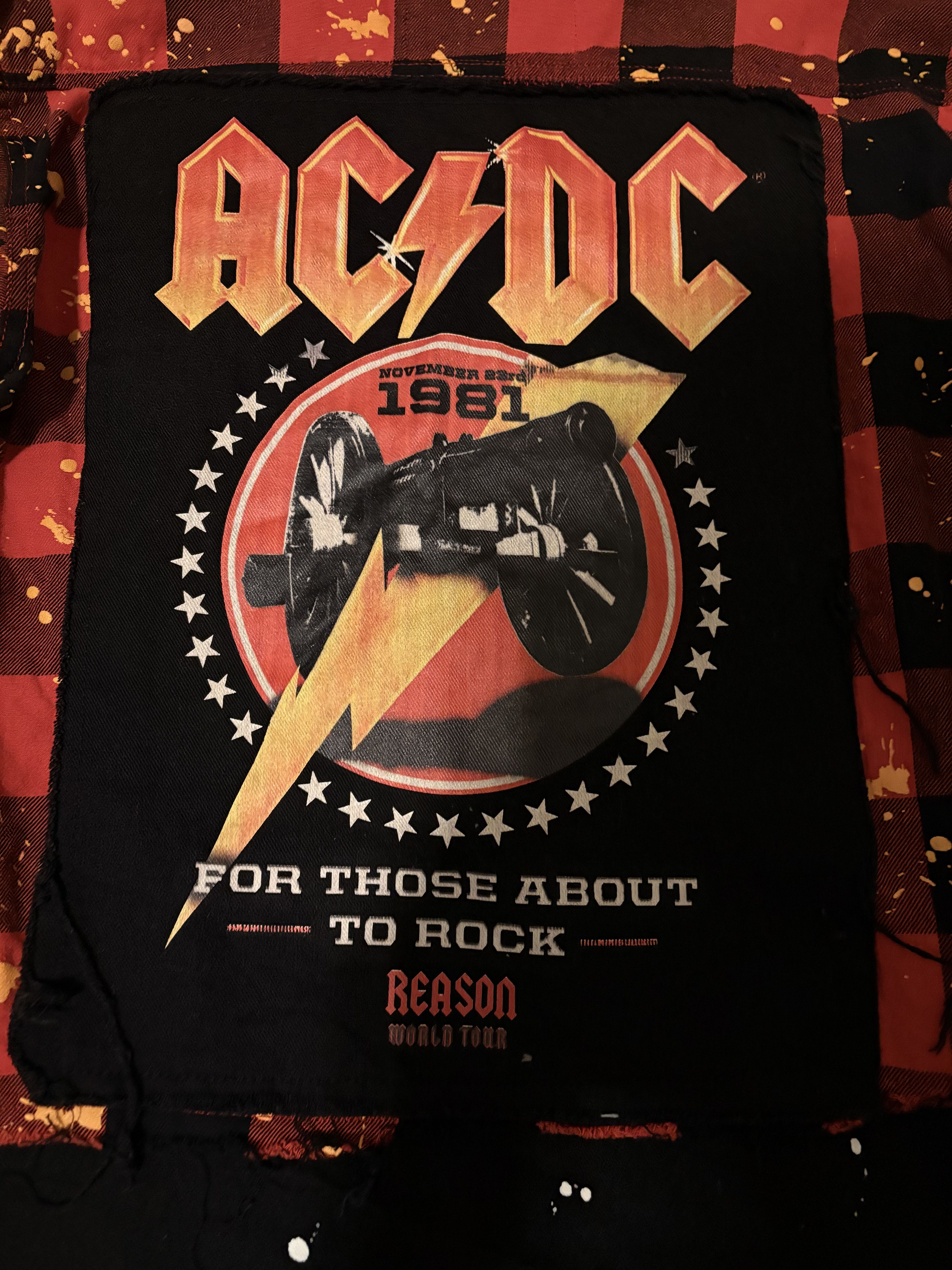 Reason AC/DC x Reason Flannel Size US M / EU 48-50 / 2 - 8 Thumbnail