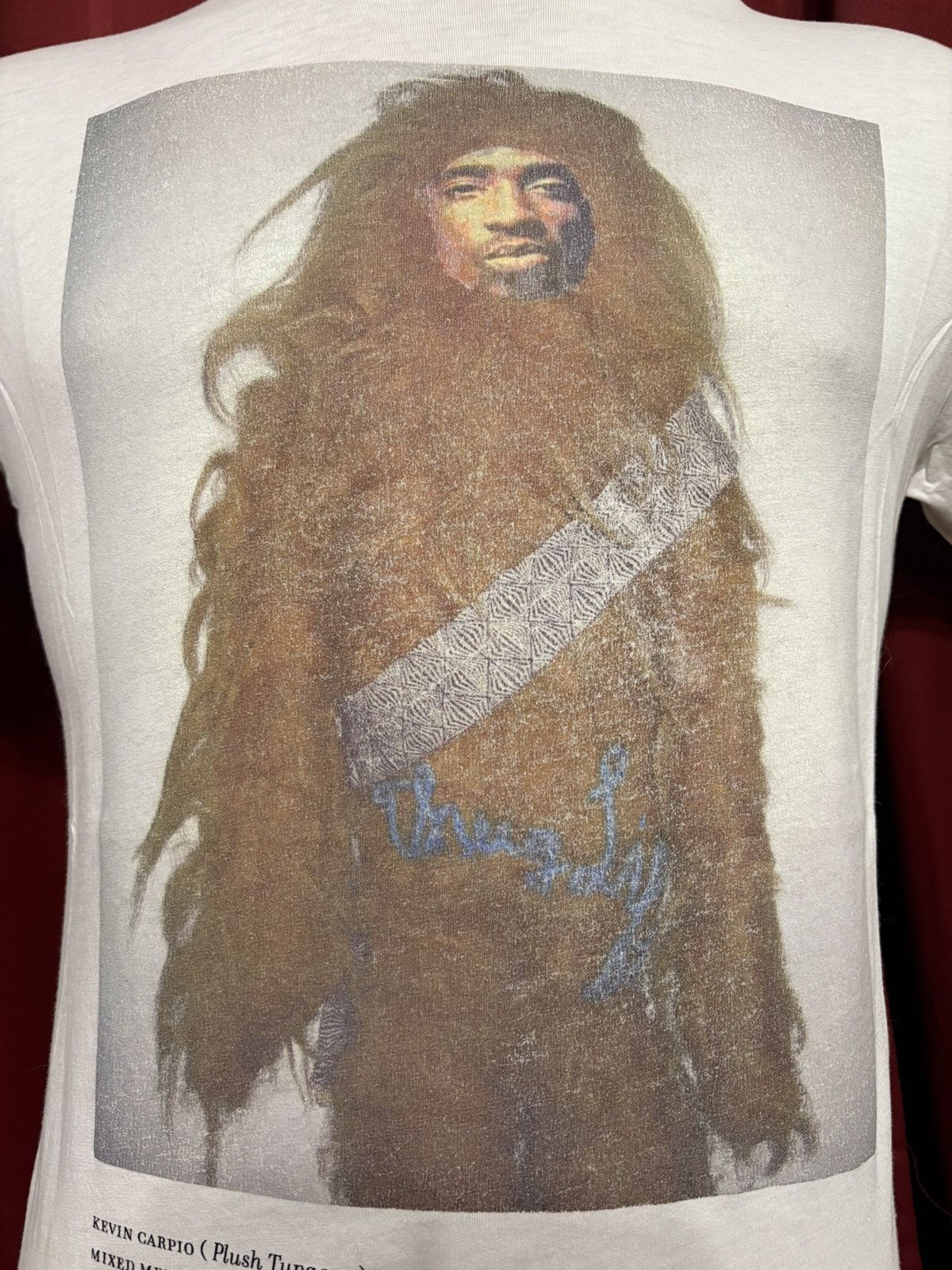 Sixpack France Vintage Sixpack France Tupac Chewbacca Tshirt Y2K Bad Art Size US S / EU 44-46 / 1 - 2 Thumbnail