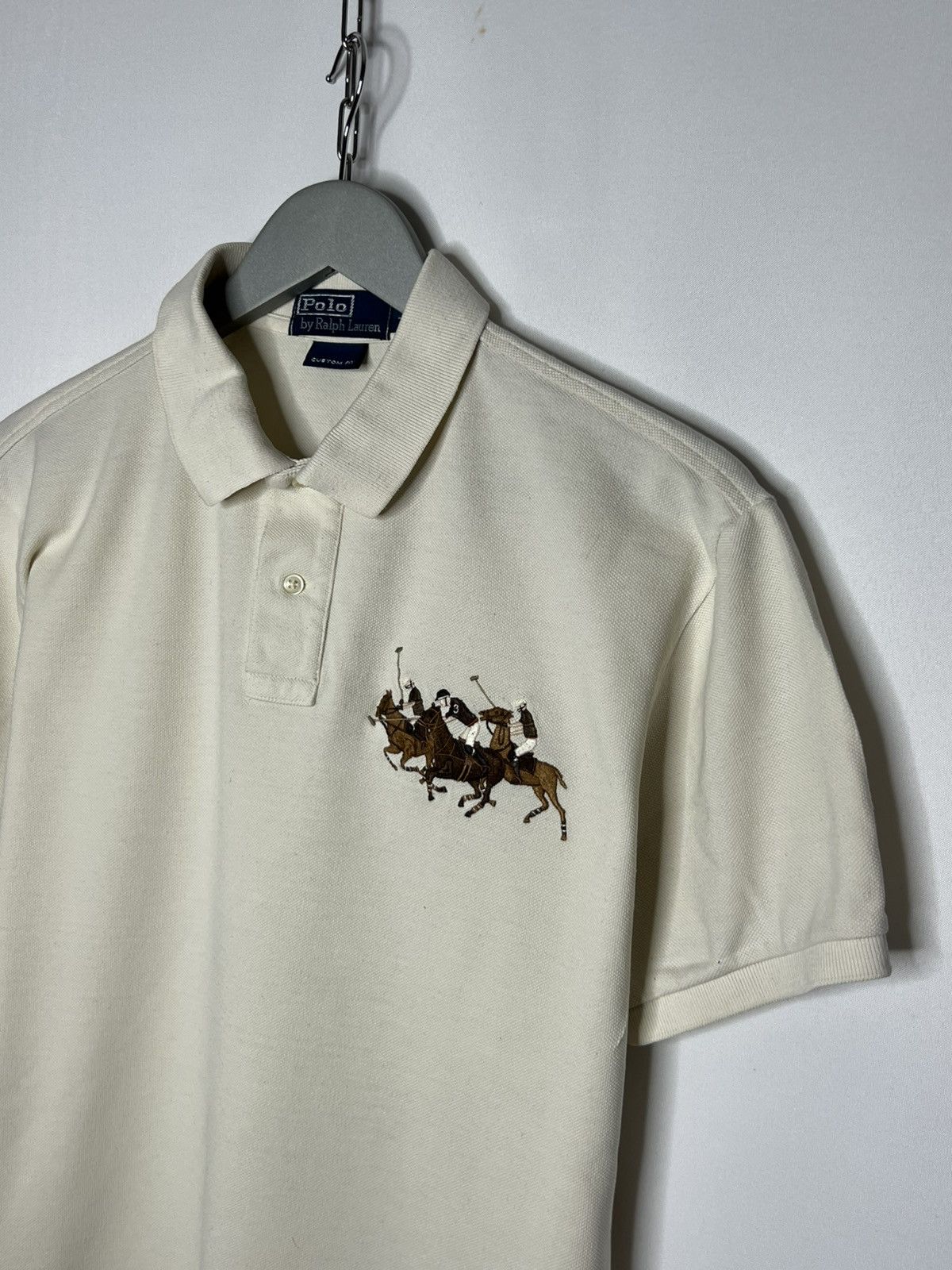 Polo Ralph Lauren Vintage Polo Ralph Lauren Big Pony #3 Polo Shirt Hype Size US L / EU 52-54 / 3 - 4 Thumbnail