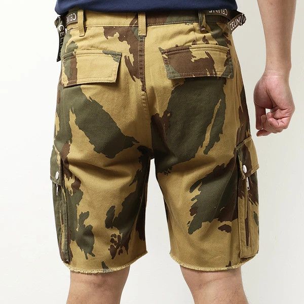 Celine o1bcso1str0526 2Z675064Y Printed Short in Beige/Vert Size US 34 / EU 50 - 5 Thumbnail