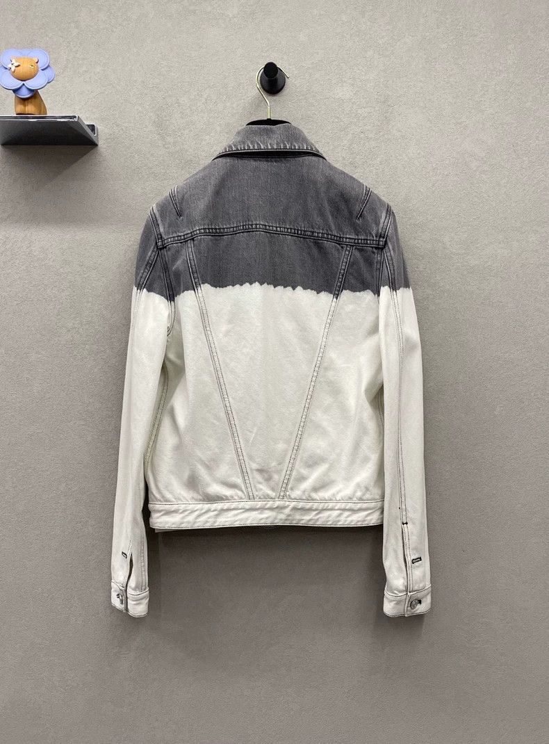 Givenchy Givenchy Size34 White and gray denim jacket, size 34 (chest Size US M / EU 48-50 / 2 - 2 Thumbnail