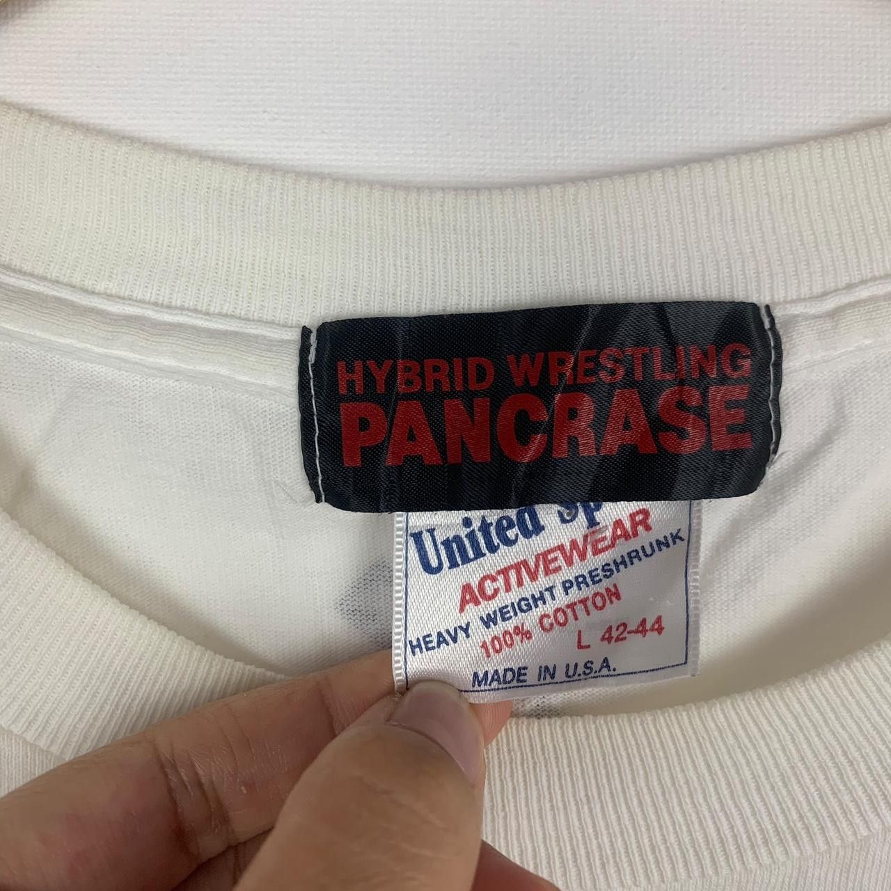 Vintage Vintage JAPAN MMA WRESTLING Pancrase Hybrid Tee Shirt Top Size US L / EU 52-54 / 3 - 3 Thumbnail