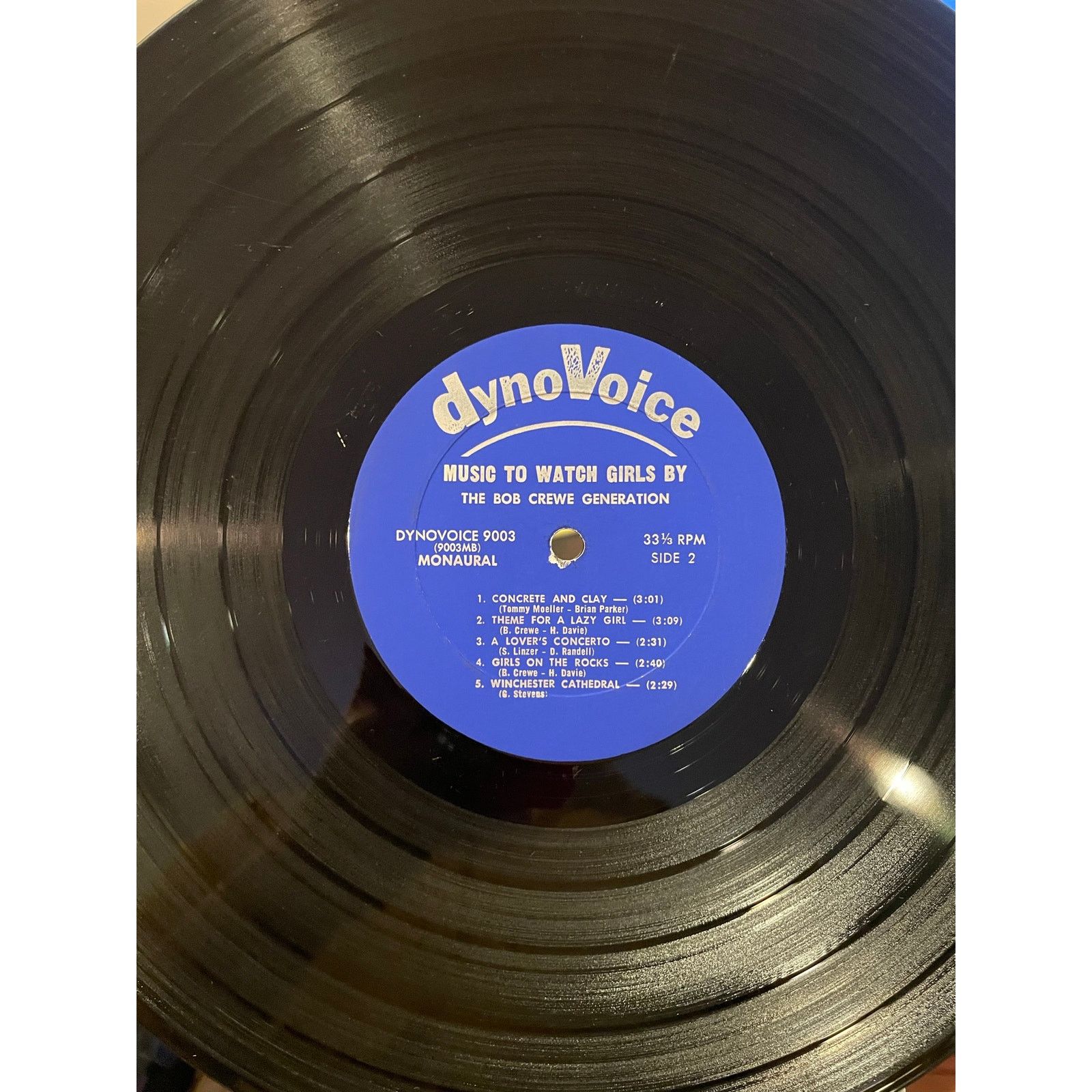 INTENTIONALLY BLANK Bob Crewe Generation - Music To Watch Girls By LP vinyl 1967 Size ONE SIZE - 4 Thumbnail
