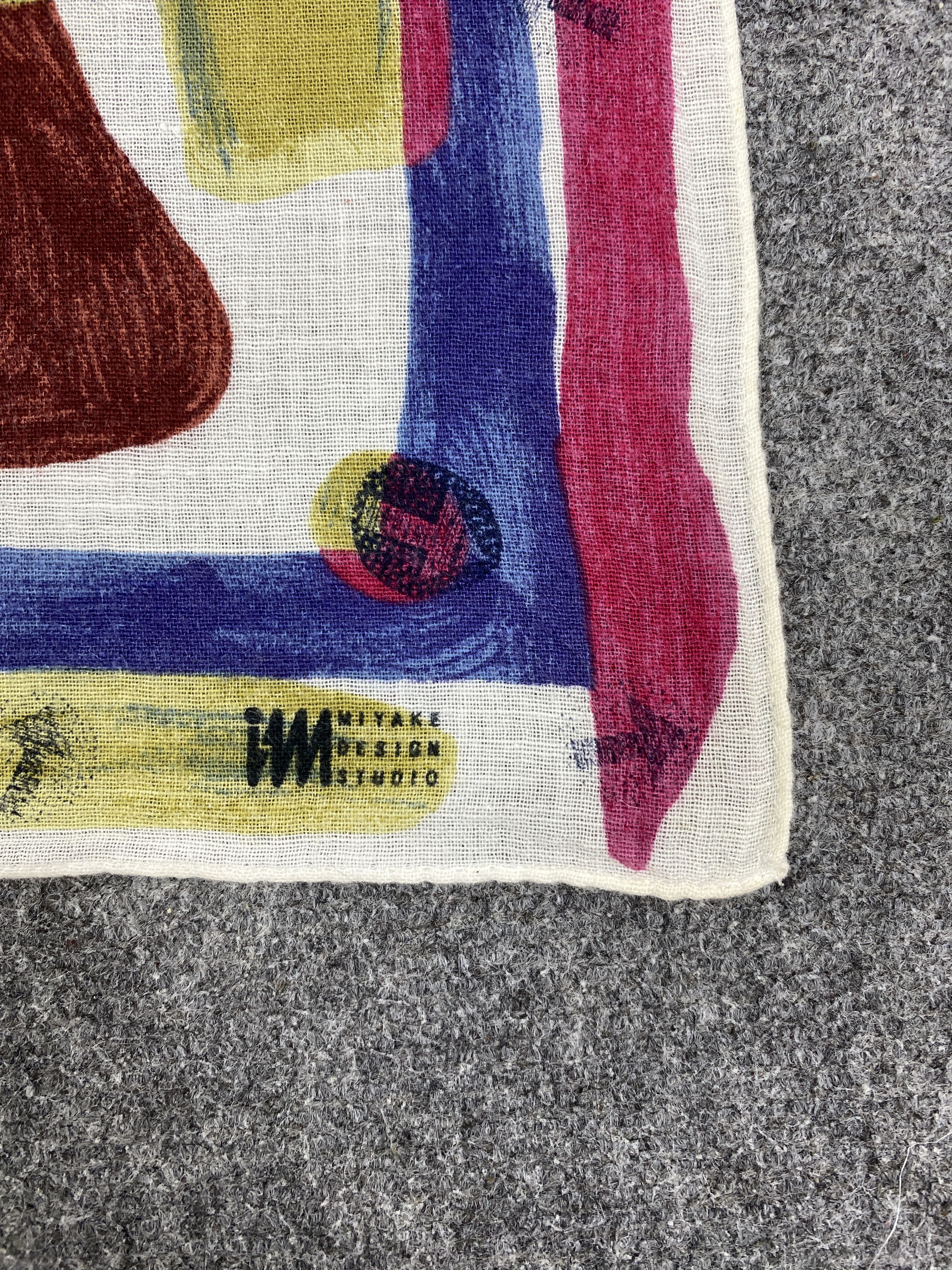 Issey Miyake Issey Miyake Handkerchief / Handkerchief HKC0572 Size ONE SIZE - 6 Thumbnail