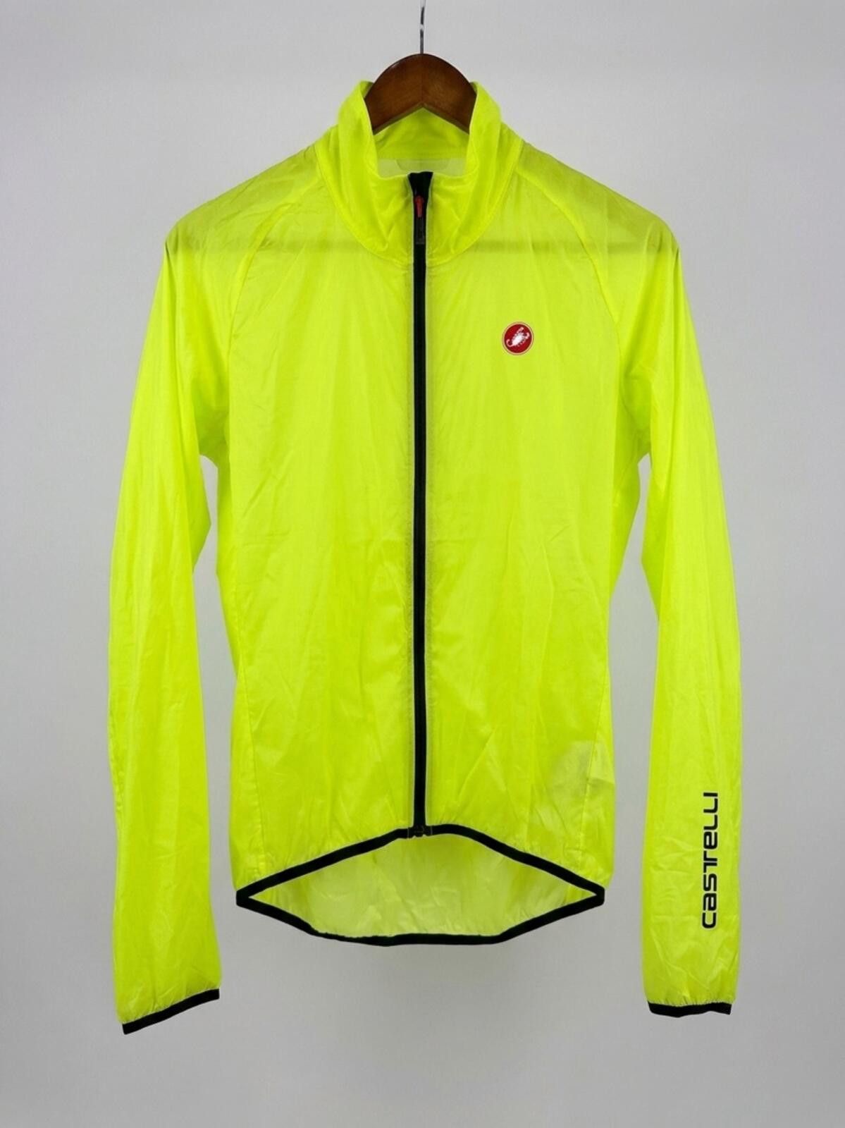 Jean Charles De Castelbajac Castelli Men’s High-Visibility Yellow Windbreaker Jacket Size US XL / EU 56 / 4 - 1 Thumbnail