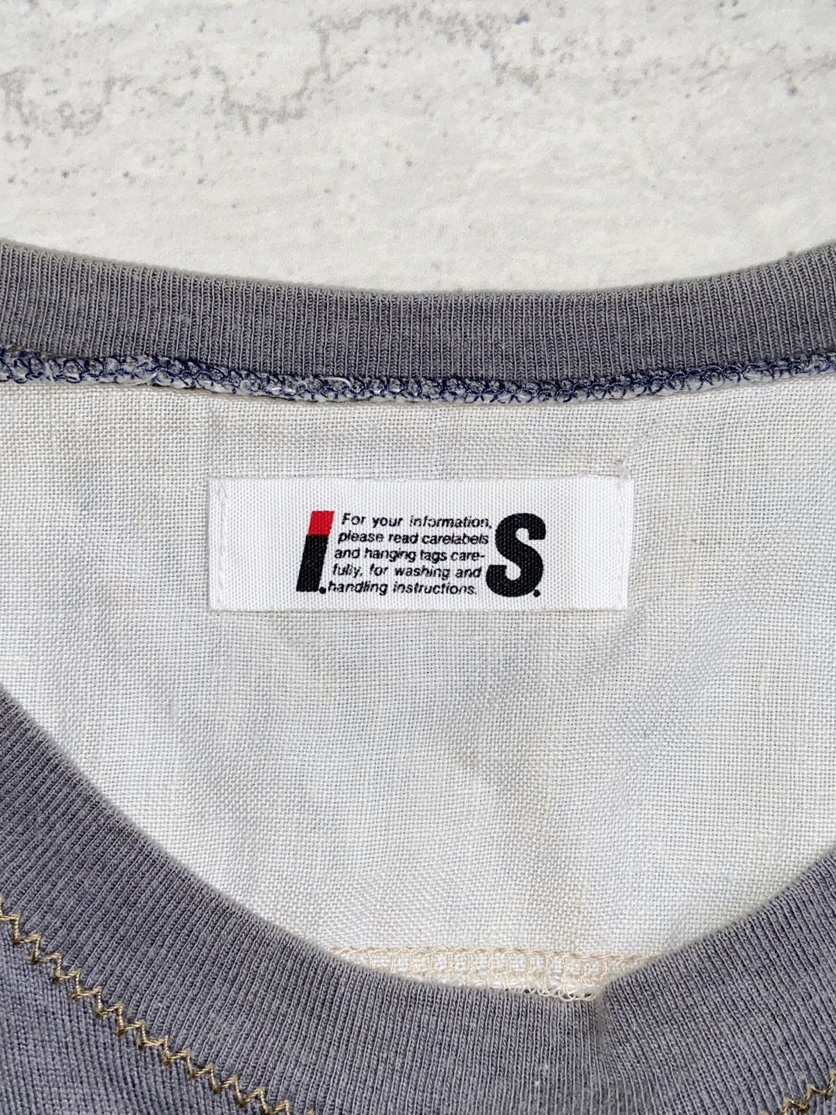 Issey Miyake IS ISSEY MIYAKE Grey T-shirt Size US S / EU 44-46 / 1 - 6 Thumbnail