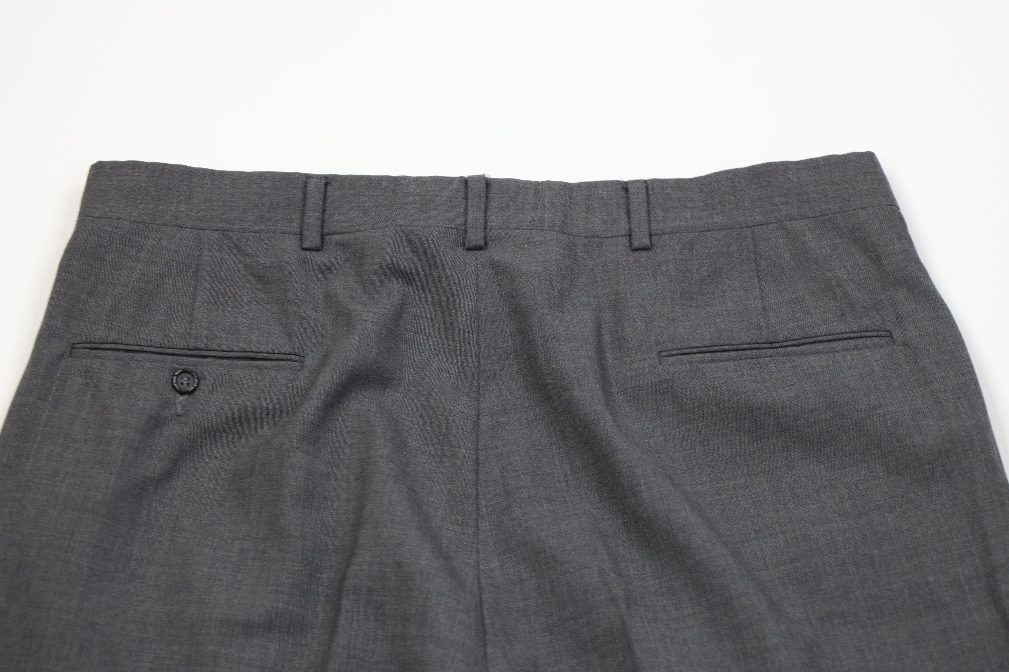 Vintage Vintage 90s Streetwear Pleated Wide Leg Chino Pants Gray USA Size US 36 / EU 52 - 11 Thumbnail
