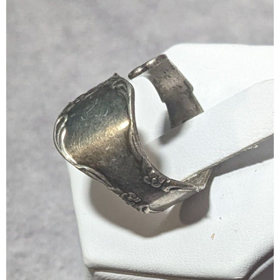 Other Vintage Sarah Coventry Silver Tone Spoon Wrap Ring Size 6 3/ Size ONE SIZE - 4 Thumbnail