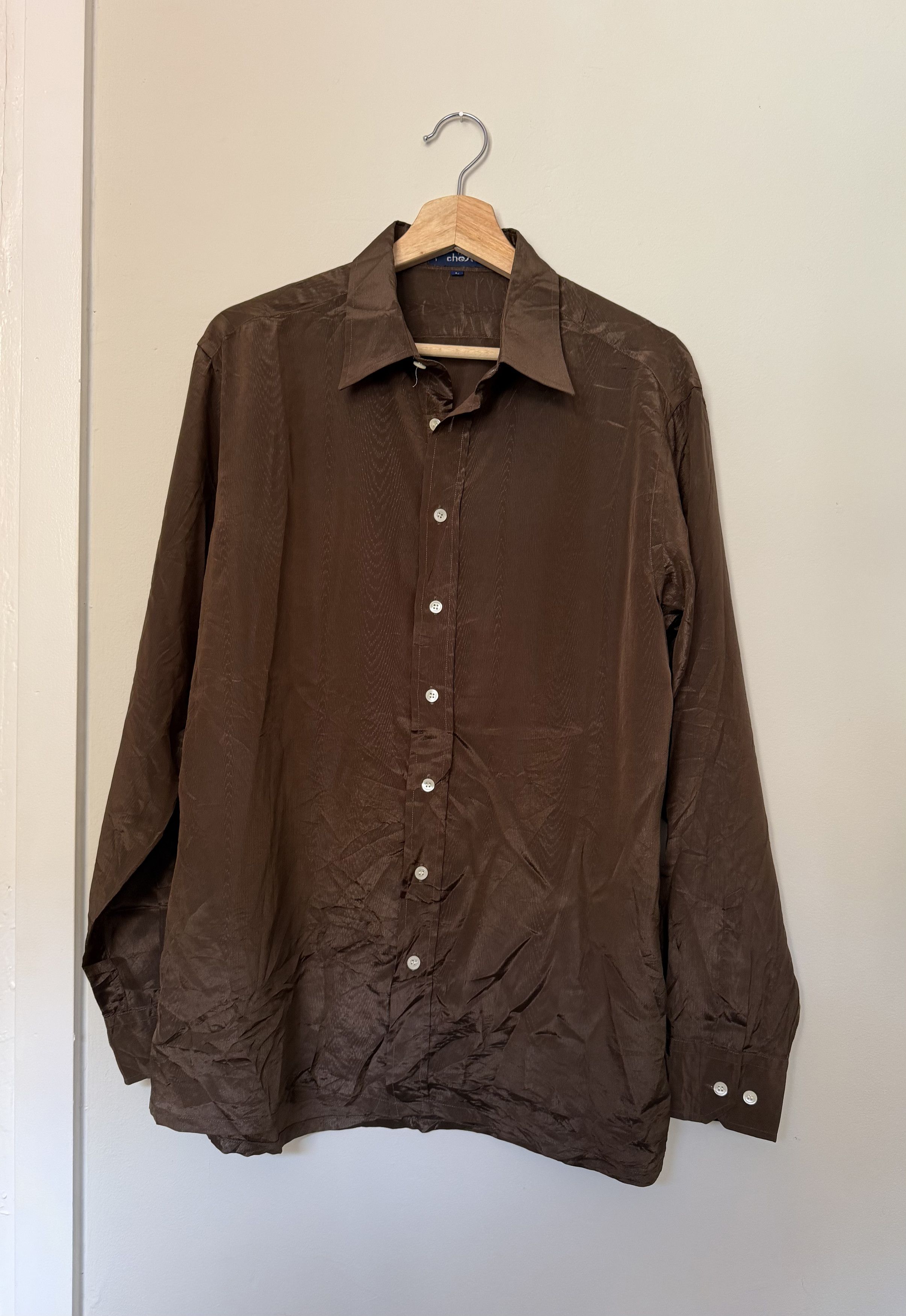 Givenchy Givenchy Satin Shirt Size L / US 10 / IT 46 - 1 Thumbnail