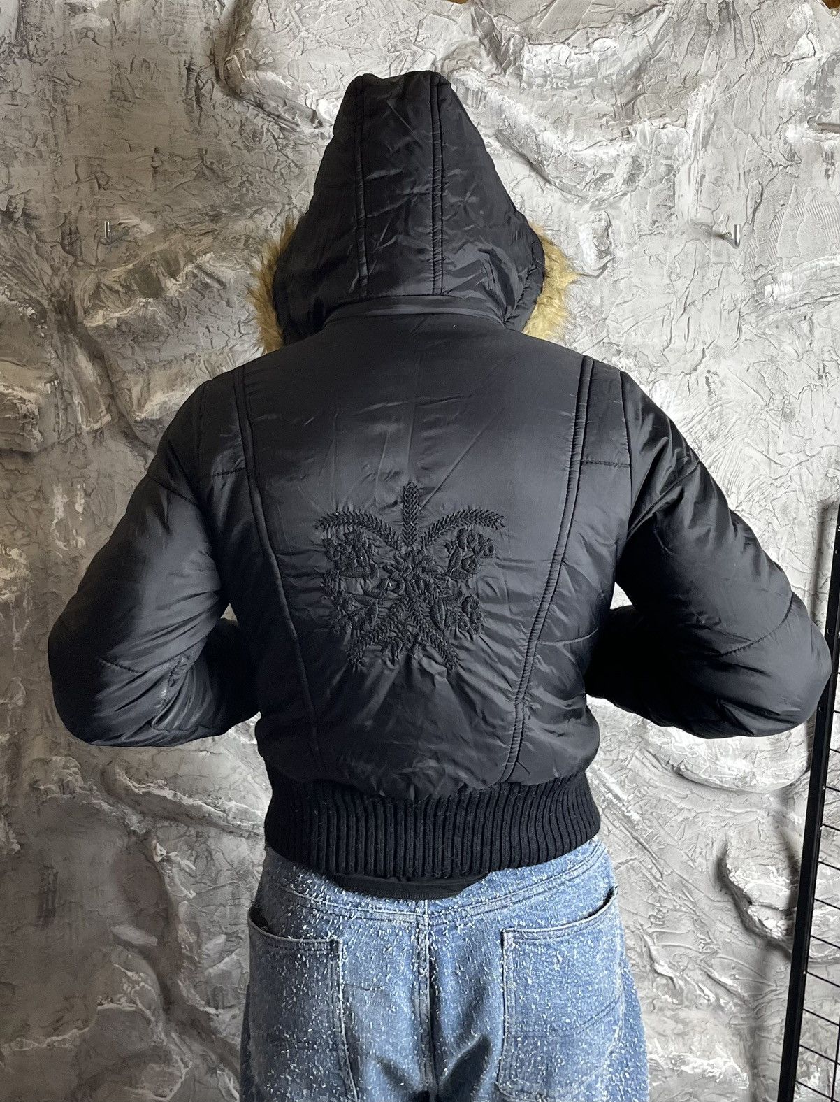 Hysteric Glamour Y2K 2000s Fur Japanese Nylon Bomber IfSixWasNine LGB Style Size US S / EU 44-46 / 1 - 11 Thumbnail