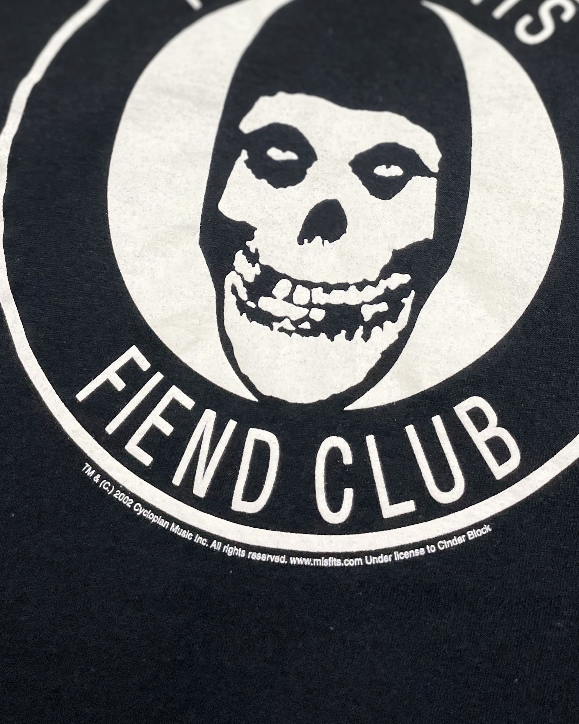 Band Tees Misfits Fiend Club 2002 Tshirt Size US L / EU 52-54 / 3 - 5 Thumbnail
