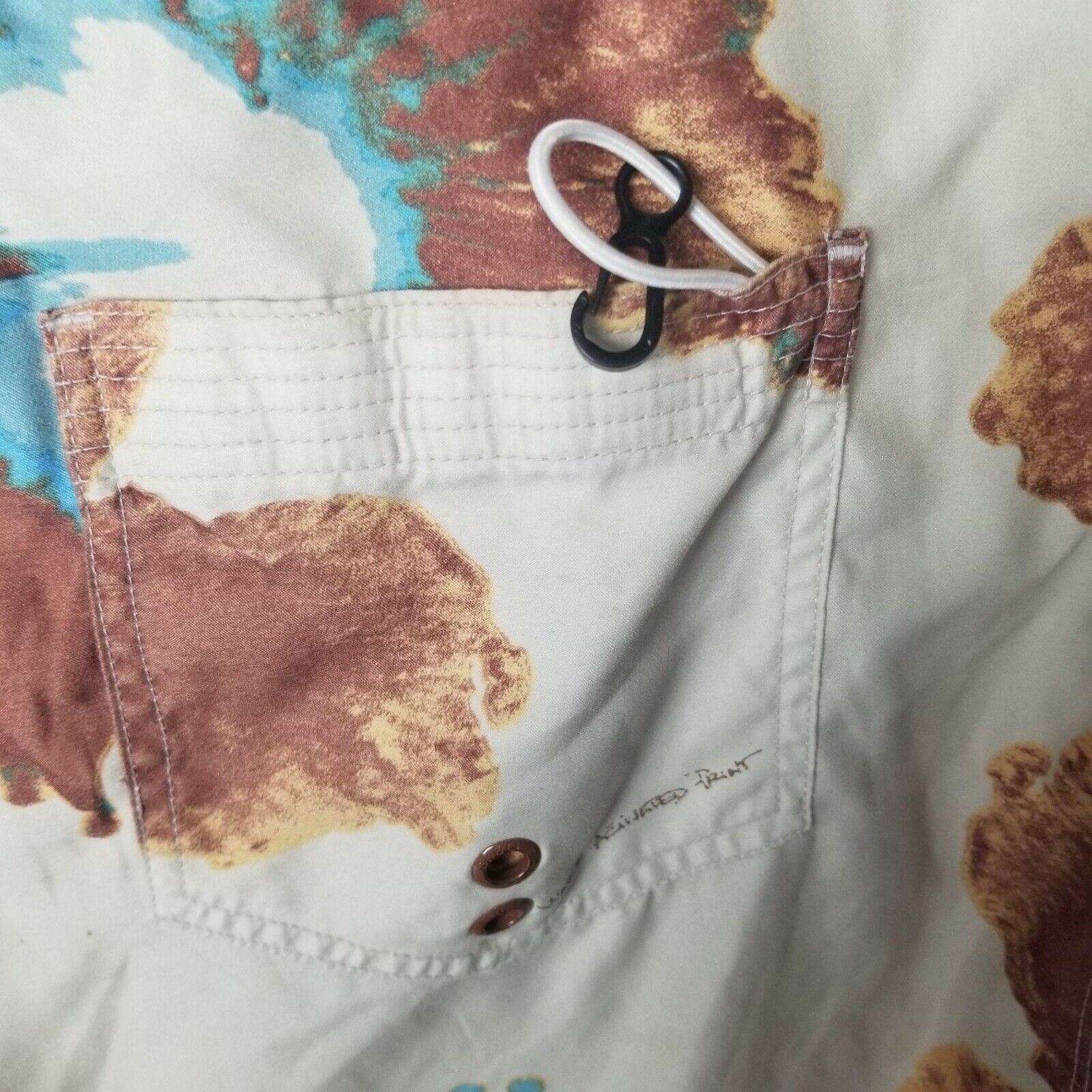 BKE BKE Mens Floral Swim Trunks Board Shorts Size 34 Hybrid Size US 34 / EU 50 - 8 Thumbnail