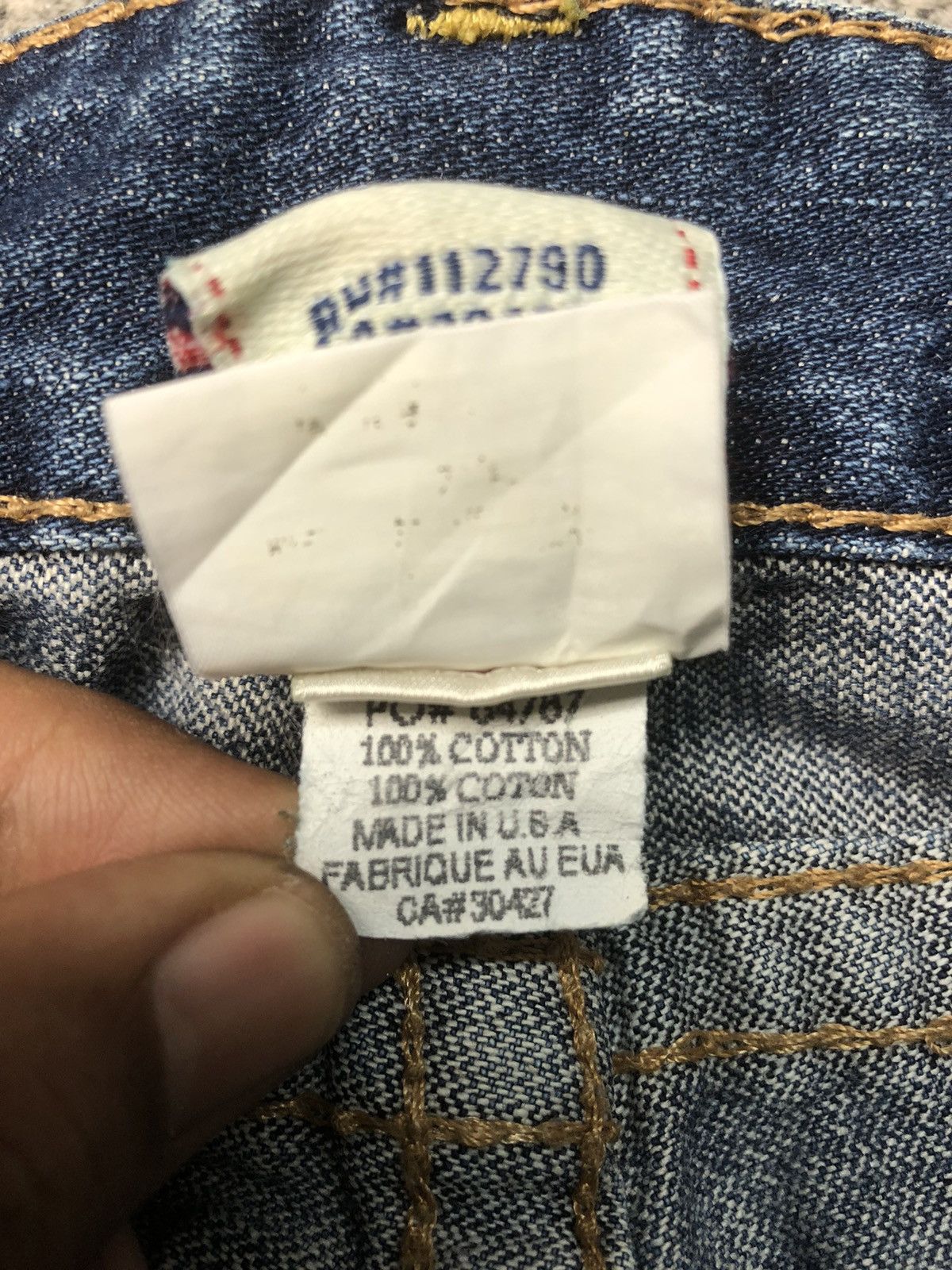 Japanese Brand × True Religion × Vintage Vintage Faded Blue True Religion Ella Rainbow Flare Jeans Size 30" / US 8 / IT 44 - 23 Thumbnail
