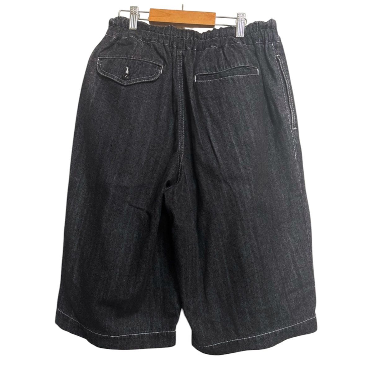 Comme des Garcons Black COMME des GARCONS BLACK Denim Shorts Size US 30 / EU 46 - 2 Thumbnail