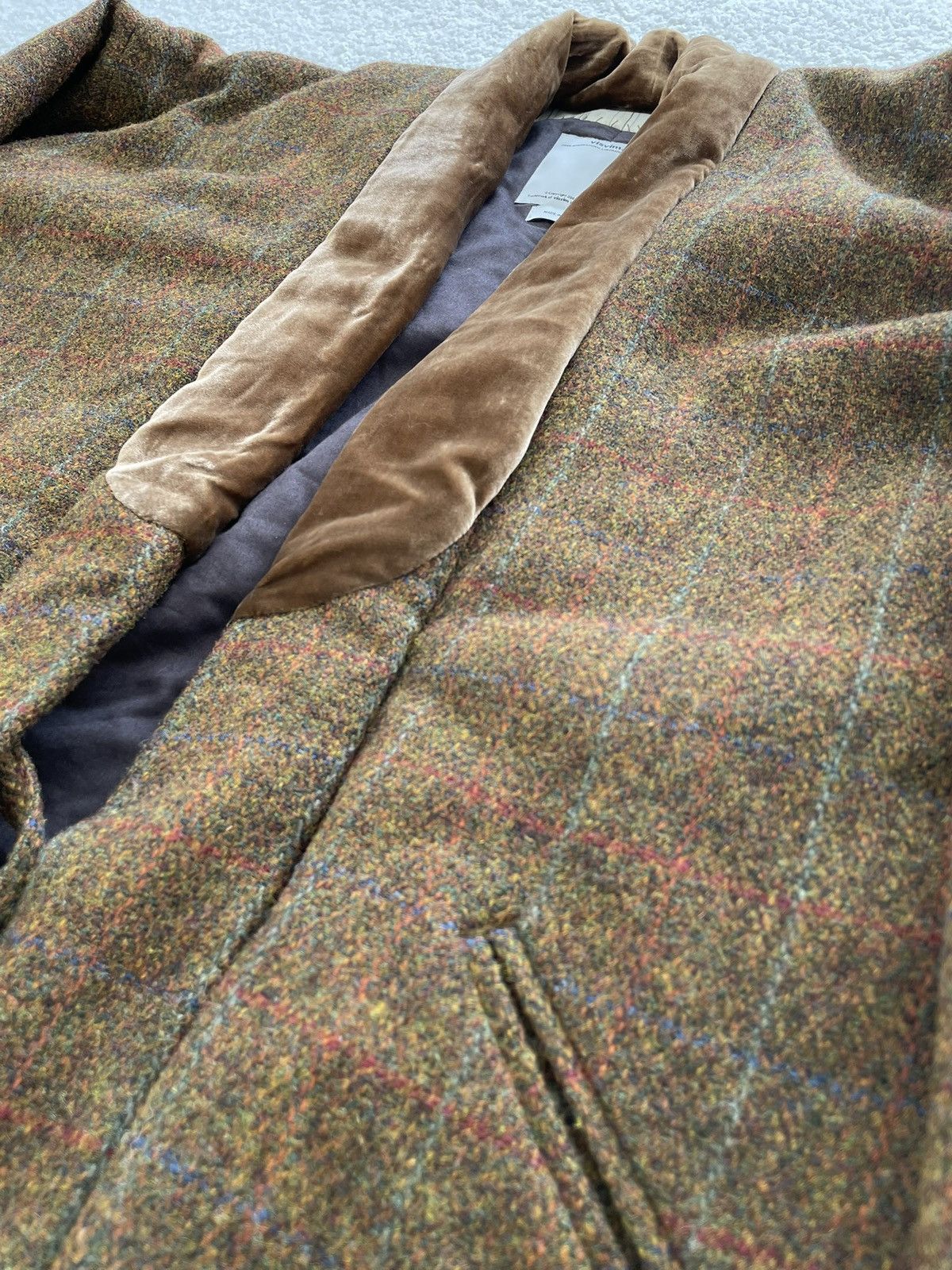 Visvim Harris tweed dotera silk - size 2 Size US M / EU 48-50 / 2 - 4 Thumbnail