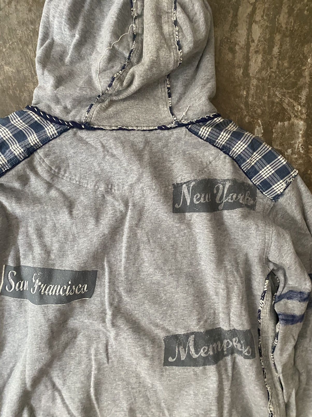 Porter Classic Porter Classic Boro Patchwork Hoodie Kapital Junya Watanabe Size US M / EU 48-50 / 2 - 6 Thumbnail