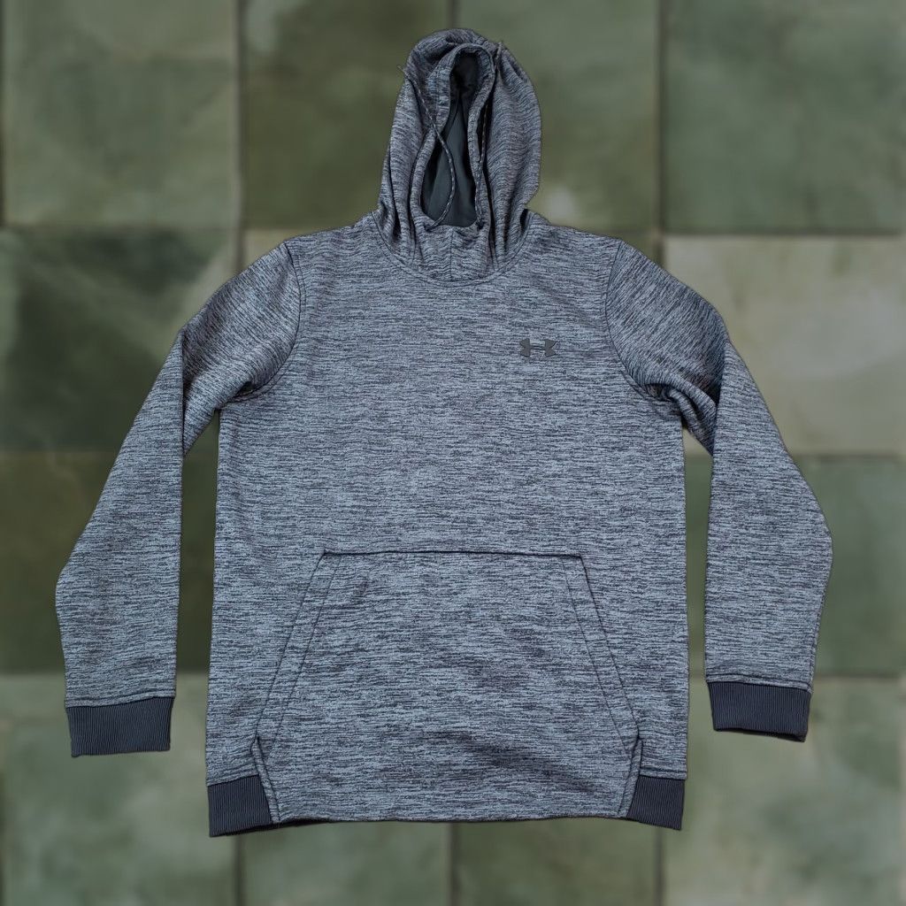 Under Armour Under Armour Mens Small Gray Hoodie Long Sleeve Pullover Sweatshirt Size US S / EU 44-46 / 1 - 1 Thumbnail