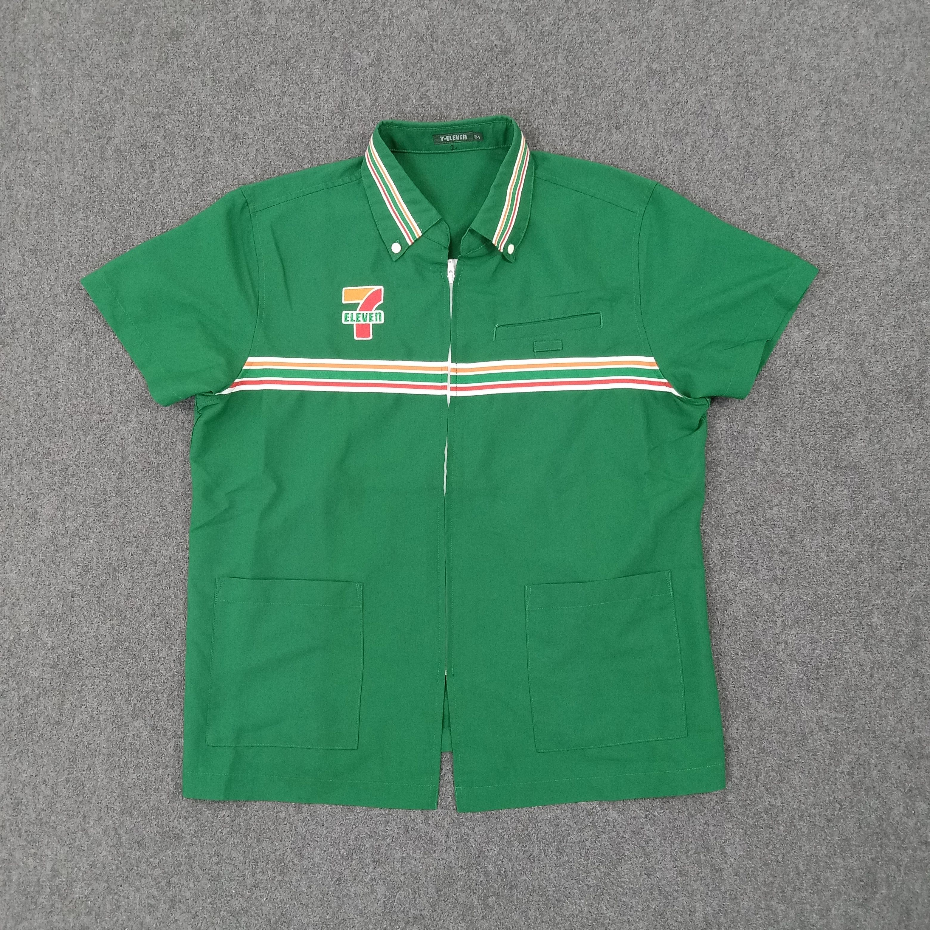 Japanese Brand × Vintage 7 Eleven Japanese Brand Uniform Jacket Size US M / EU 48-50 / 2 - 3 Thumbnail