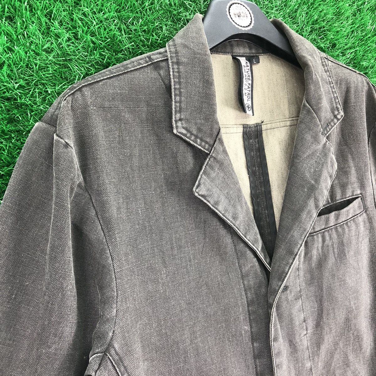 Japanese Brand Vintage Blue Way O.D.M Duck Canvas Jacket Size US L / EU 52-54 / 3 - 2 Thumbnail