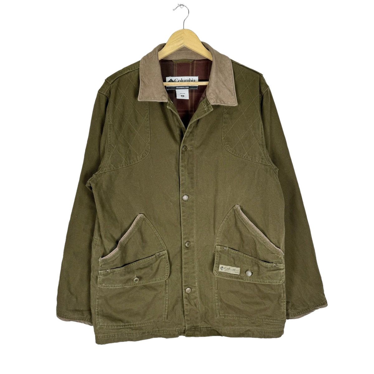 Columbia ⚡️COLUMBIA DUCK CANVAS HUNTING UTILITY JACKET Size US M / EU 48-50 / 2 - 2 Thumbnail