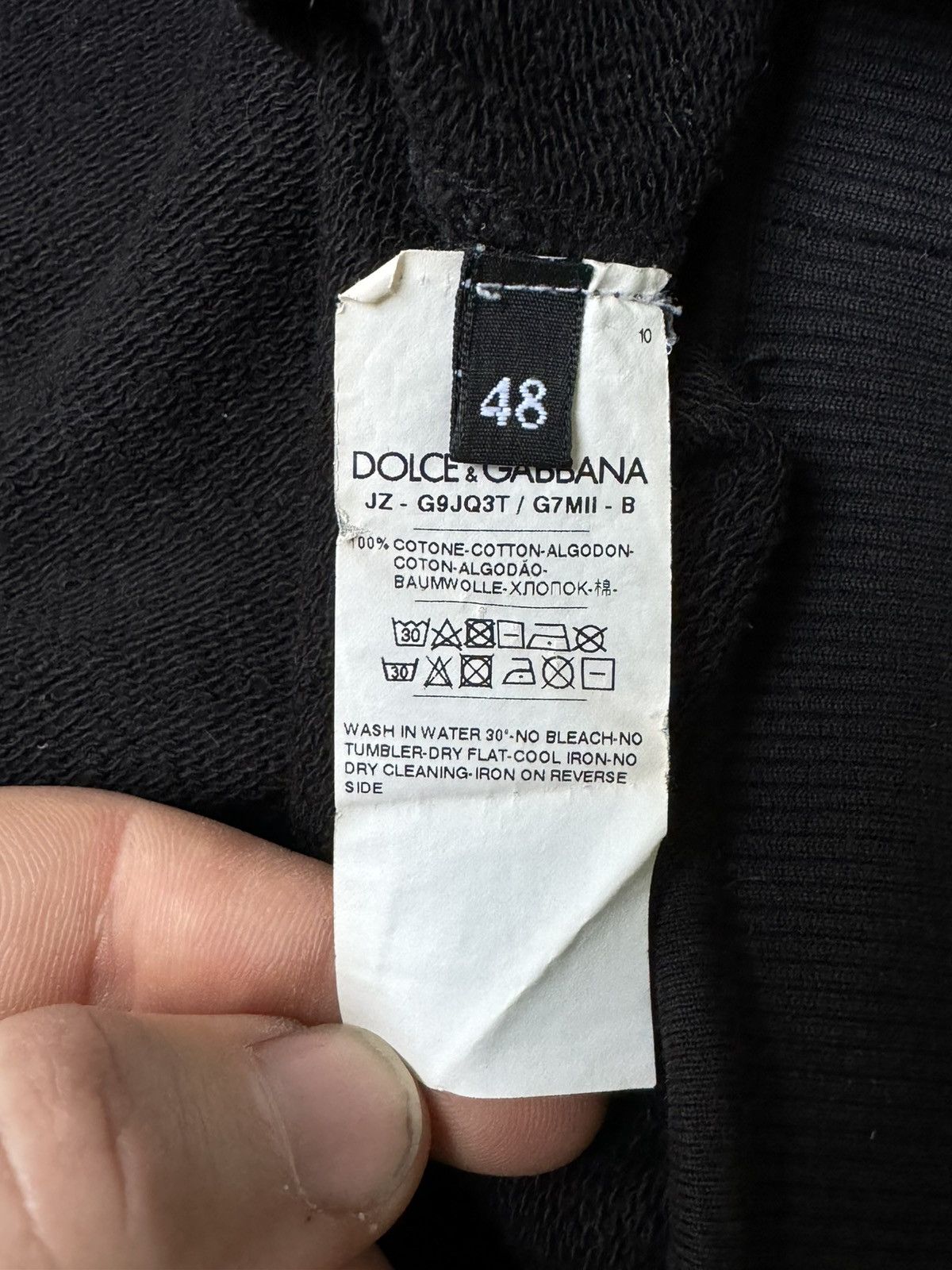 Dolce & Gabbana Dolce & Gabbana embroided logo Hoodie Size US M / EU 48-50 / 2 - 5 Thumbnail