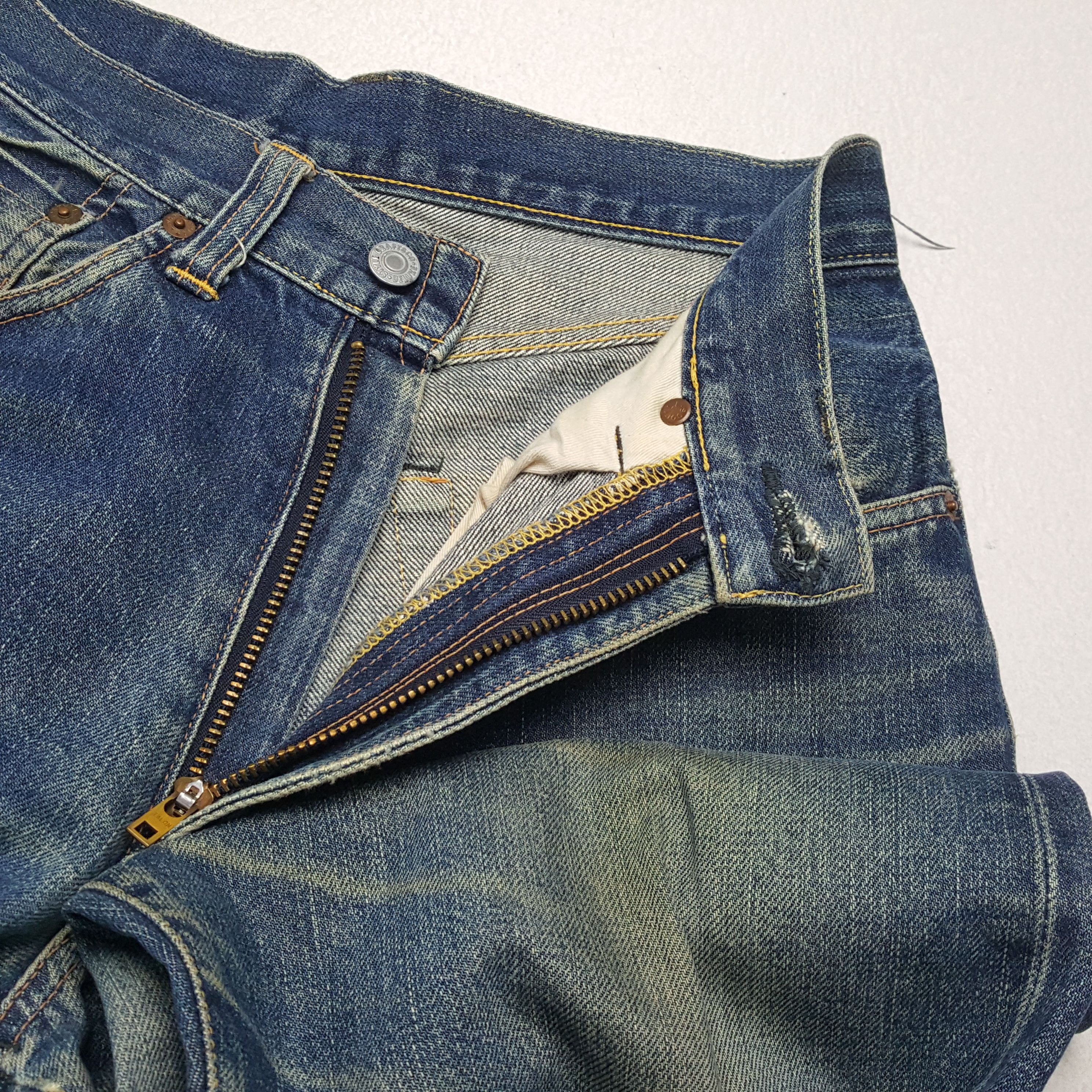 Japanese Brand Vintage EVIS Japanese Brand Skateboard Custom Daicock Jeans Size US 28 / EU 44 - 13 Thumbnail