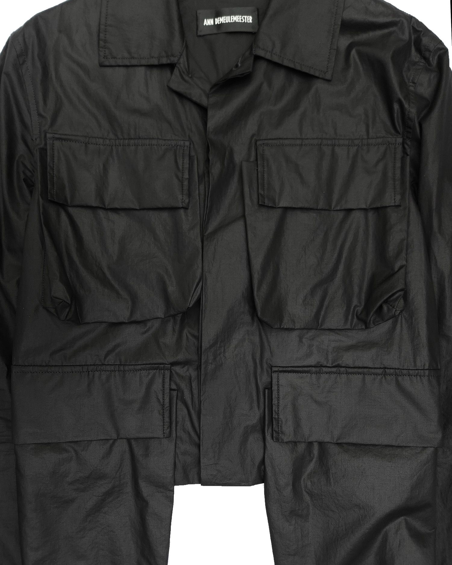 Ann Demeulemeester Ann Demeulemeester "Silvester" Ultra Light Cargo Jacket Size US S / EU 44-46 / 1 - 2 Thumbnail