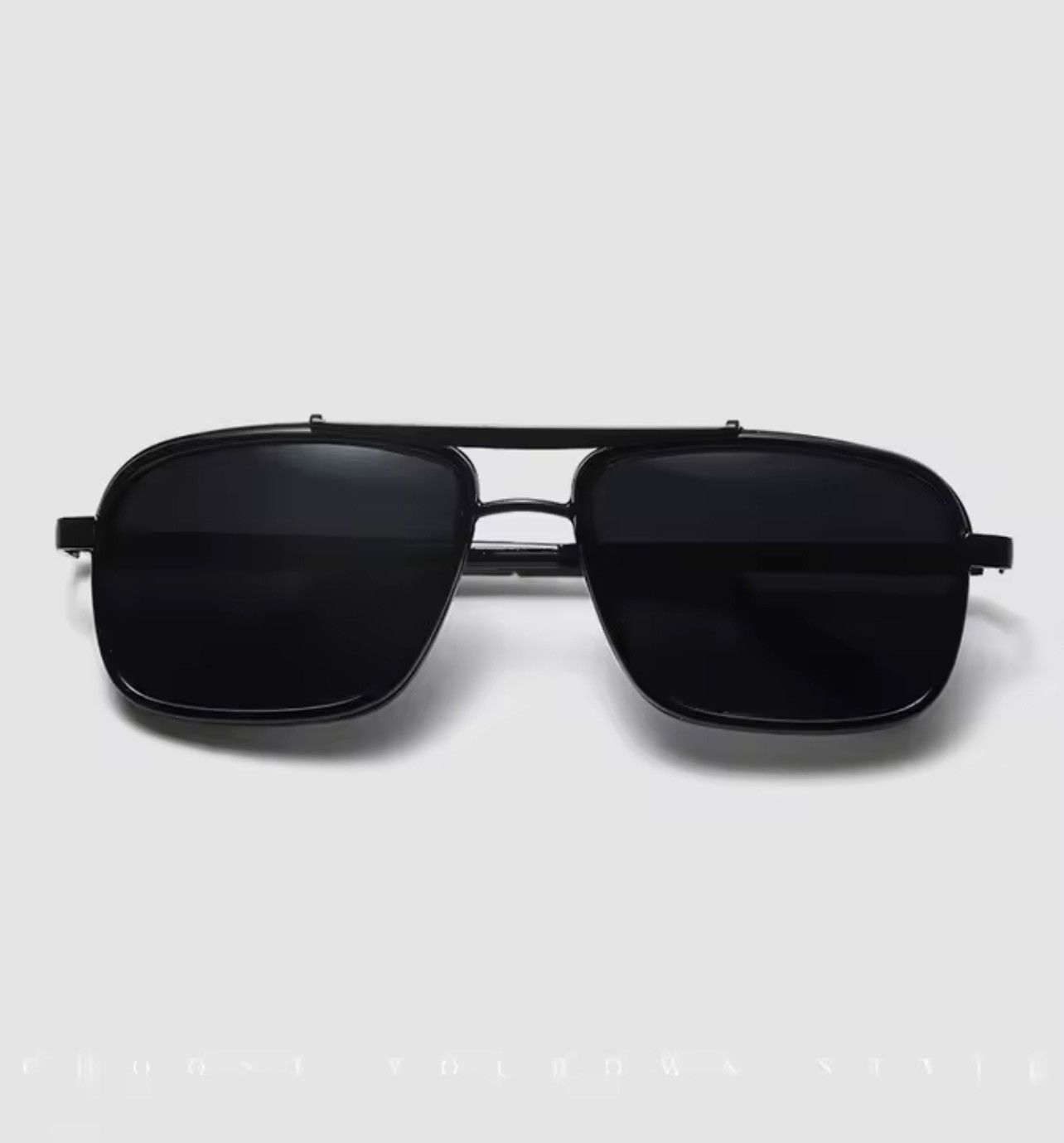 Other Men's Vintage UV400 Protection Steampunk Polarized Black Size ONE SIZE - 6 Thumbnail