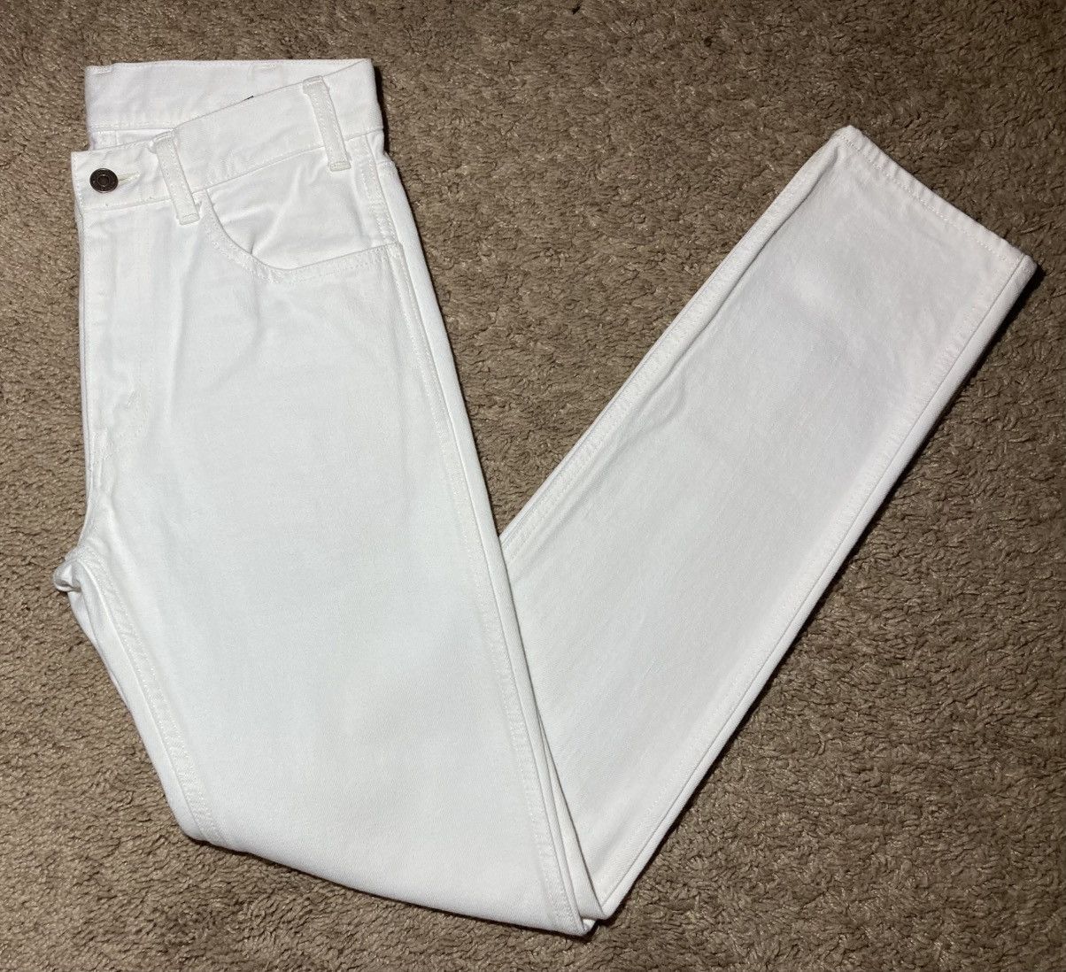 Celine SS20 Celine SL 01 Slim Jeans Straight Pearl Wash Hedi Skinny Size US 26 / EU 42 - 1 Thumbnail