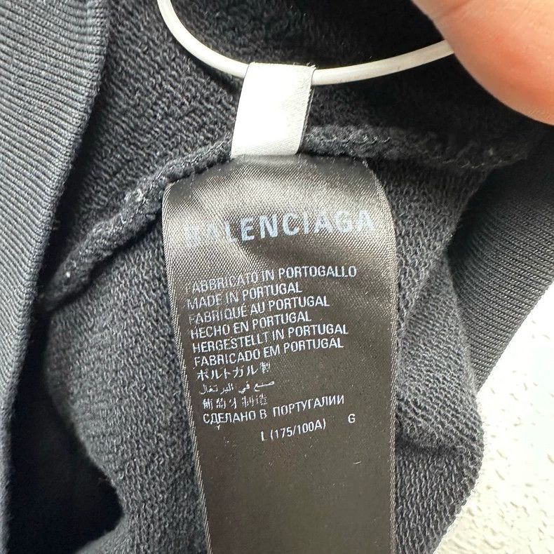 Balenciaga Balenciaga Coke Wave Logo Embroidery Long Sleeve Hoodie Size US L / EU 52-54 / 3 - 4 Thumbnail