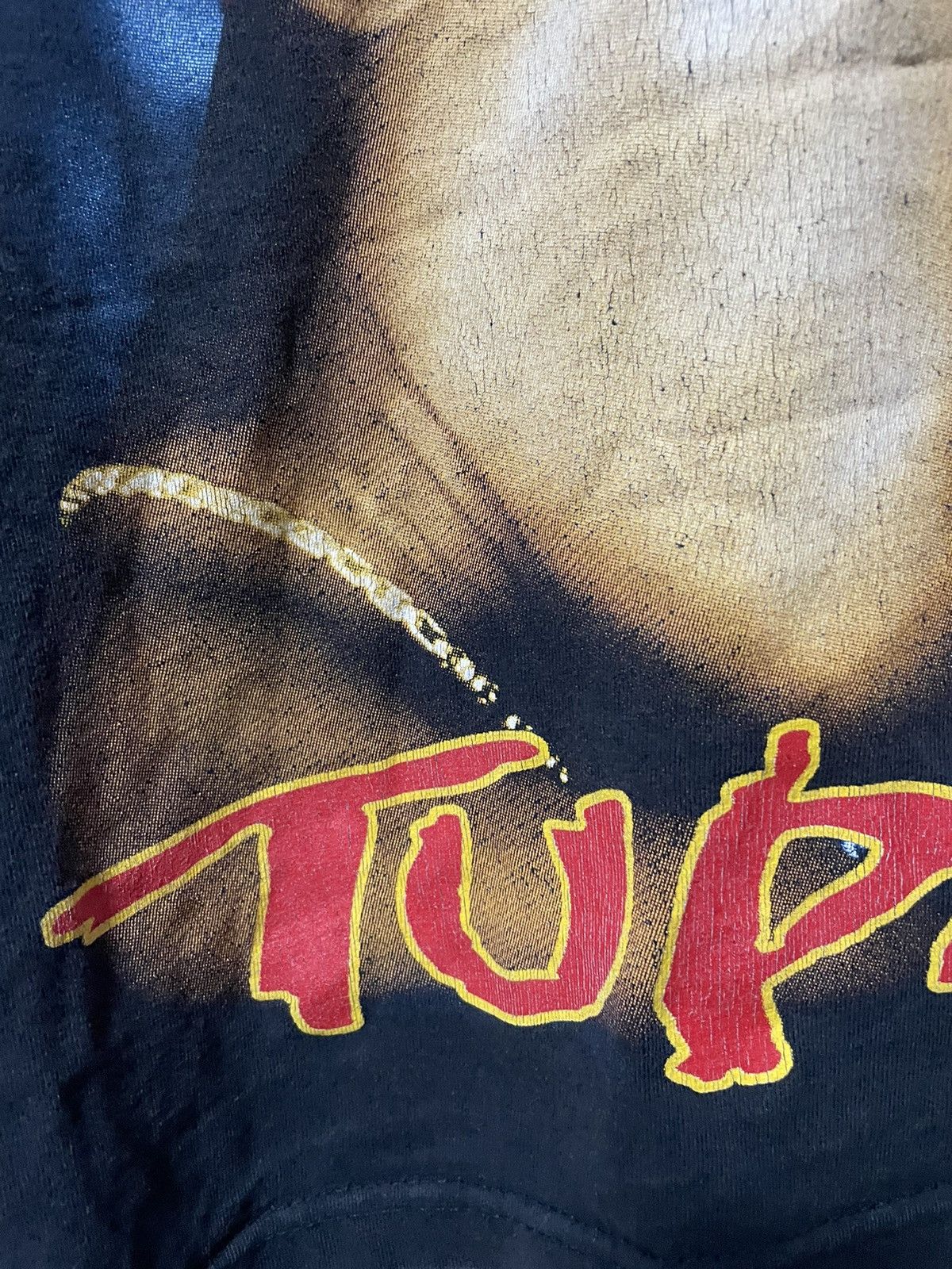 Band Tees × Rap Tees × Vintage Vintage 90s Tupac Shakur T Shirt Rap Tee Size US S / EU 44-46 / 1 - 9 Thumbnail