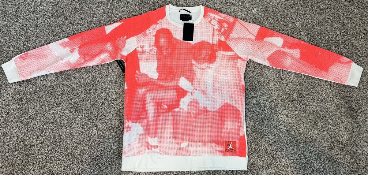 Jordan Brand NIKE AIR JORDAN TINKER HATFIELD STORY FLEECE SWEATSHIRT XL Size US XL / EU 56 / 4 - 1 Thumbnail