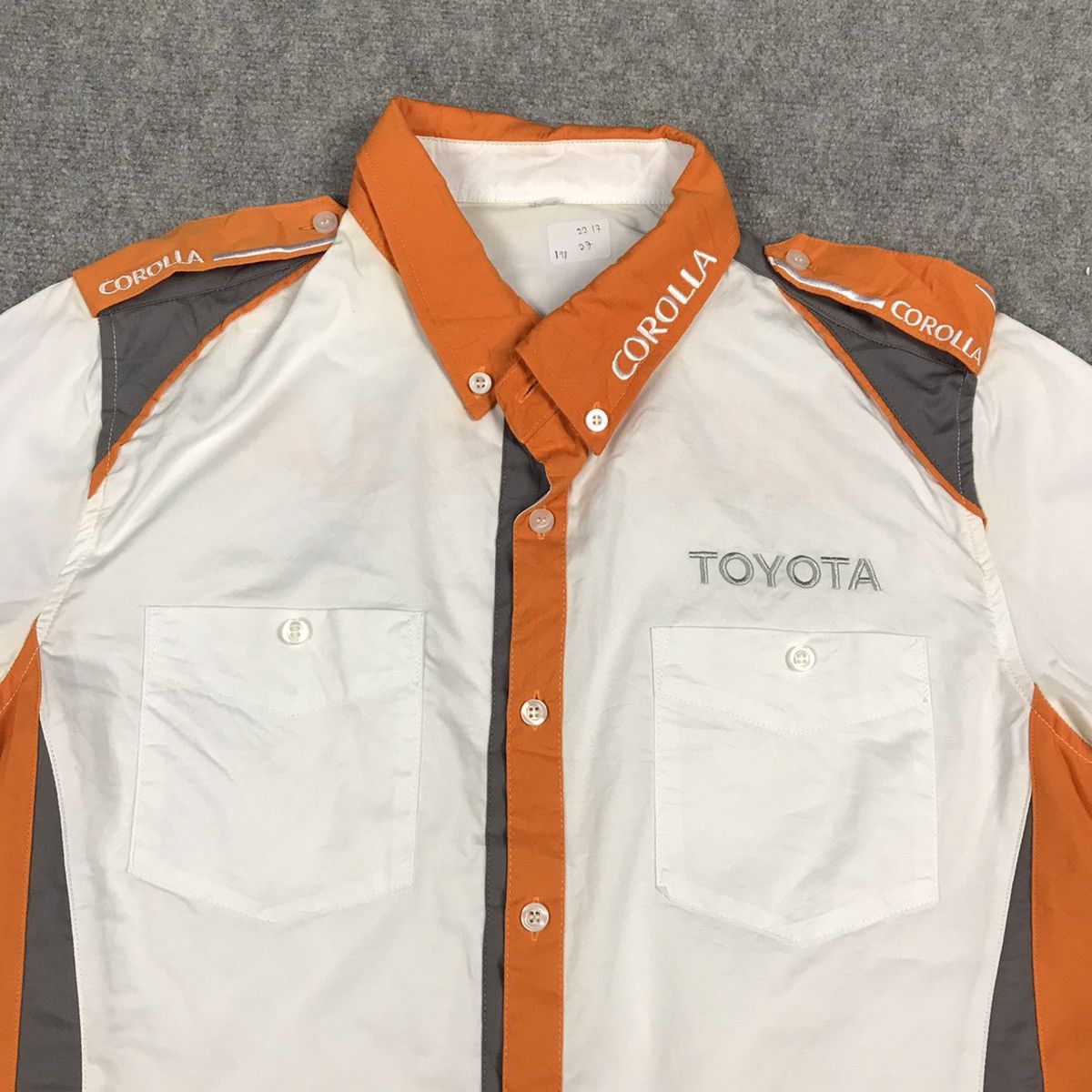Japanese Brand TOYOTA COROLLA MOTORSPORT BUTTON UP SHIRT Size US L / EU 52-54 / 3 - 3 Thumbnail