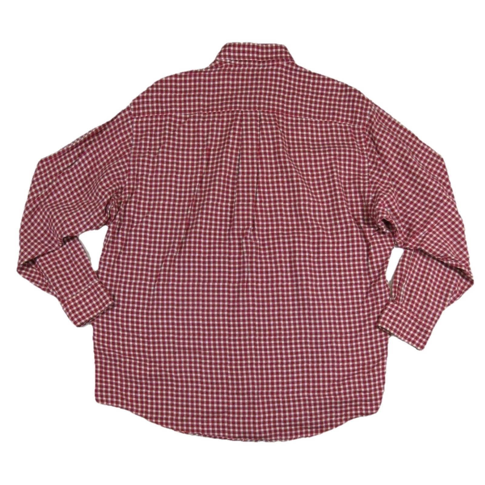 Brooks Brothers Brooks Brothers Button-Down Shirt Men L 100% Cotton Plaid Red White Long Sleeve Button-Up Size US L / EU 52-54 / 3 - 2 Thumbnail