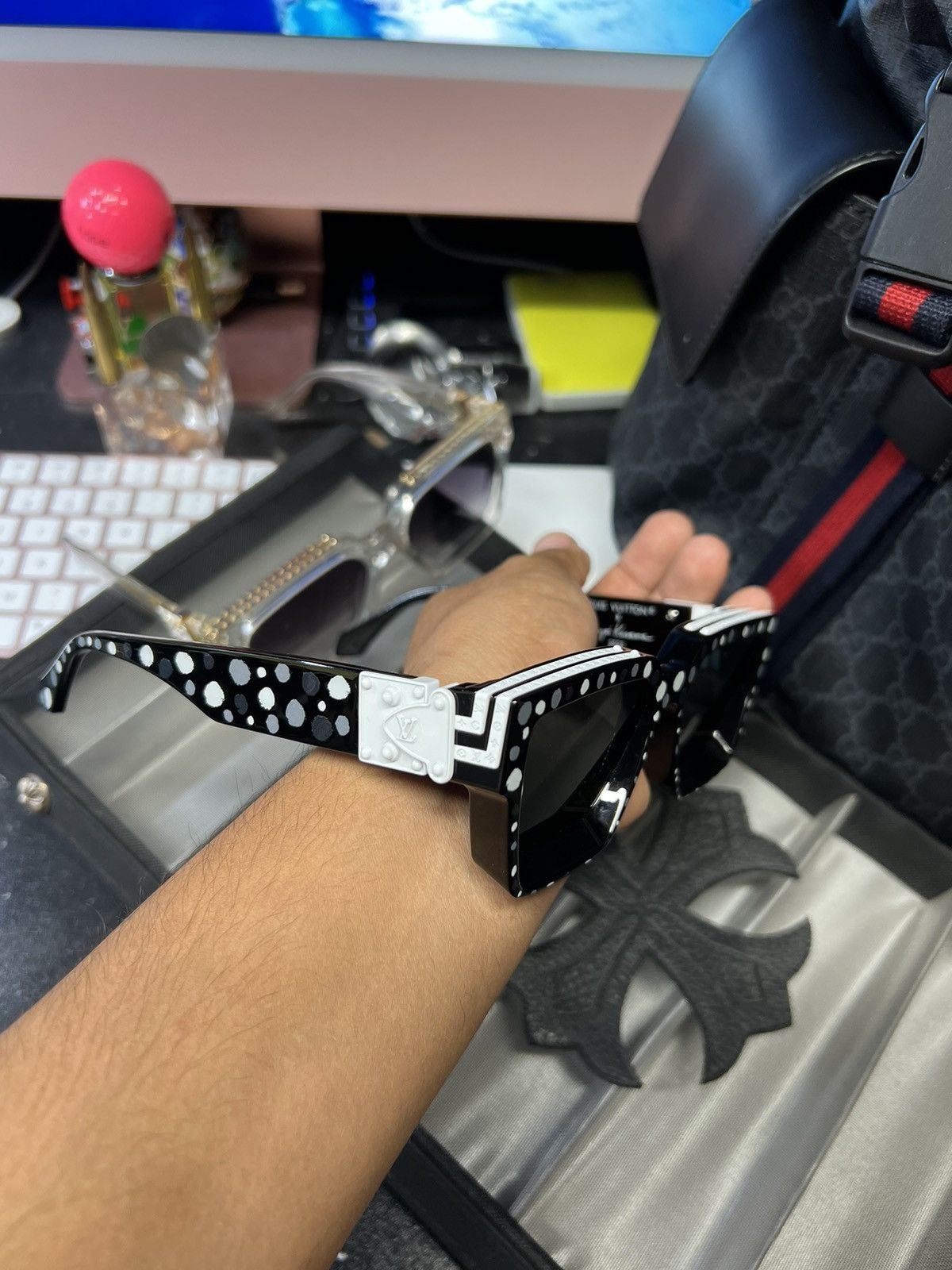 Louis Vuitton Louis Vuitton millionaire glasses Size ONE SIZE - 11 Thumbnail