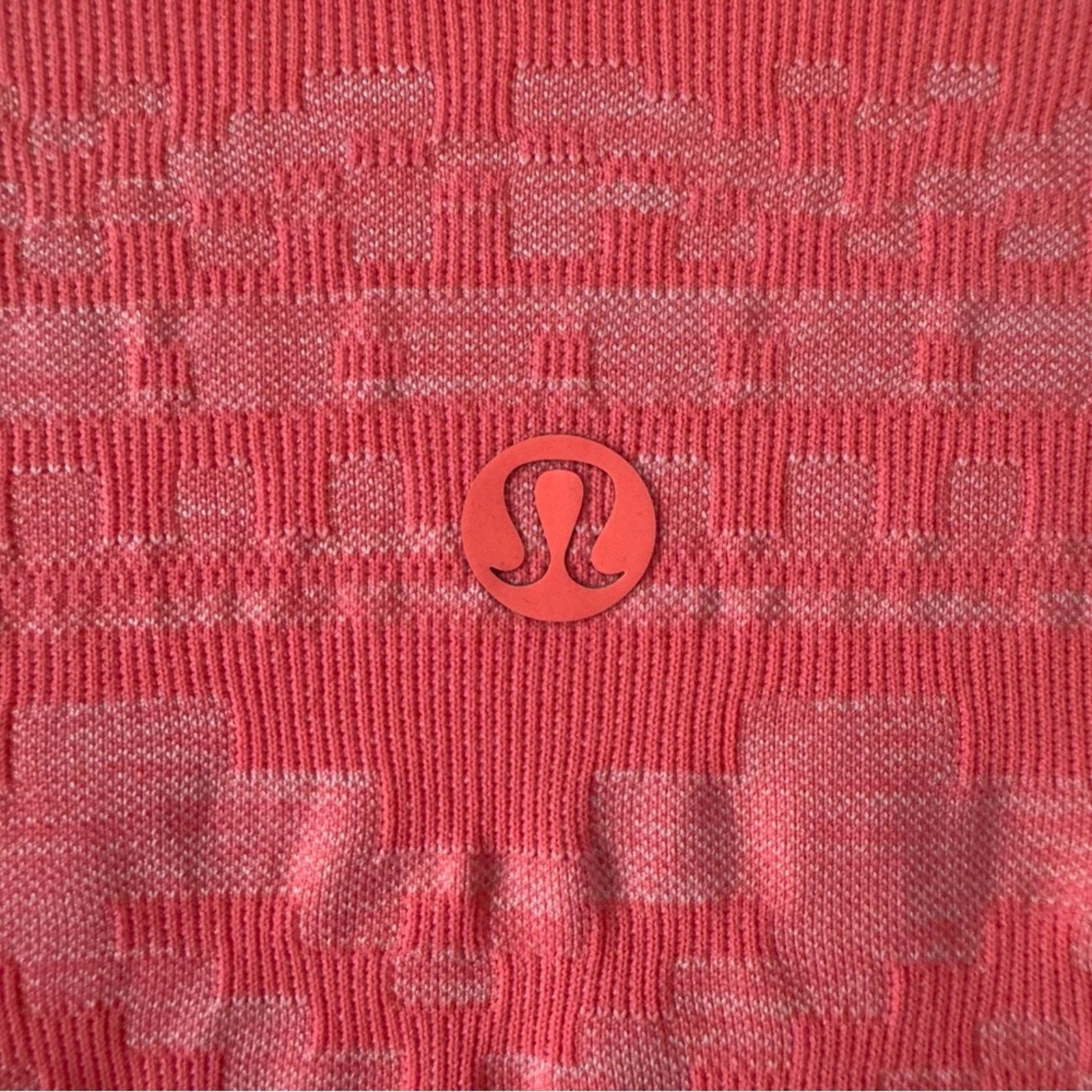 Lululemon Lululemon Rest Less Pullover in Heathered Electric Coral Top Size M / US 6-8 / IT 42-44 - 6 Thumbnail