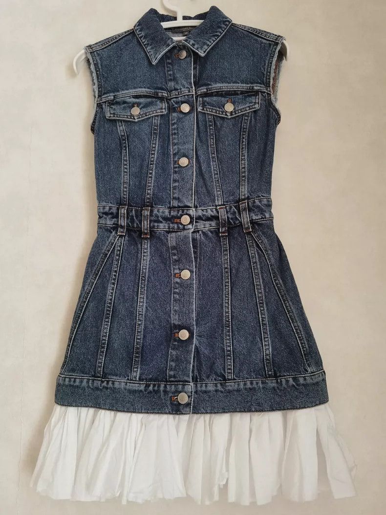 Alexander McQueen Alexander McQUEEN size 38 Denim dress 2505-Nextarrow Size M / US 6-8 / IT 42-44 - 1 Thumbnail
