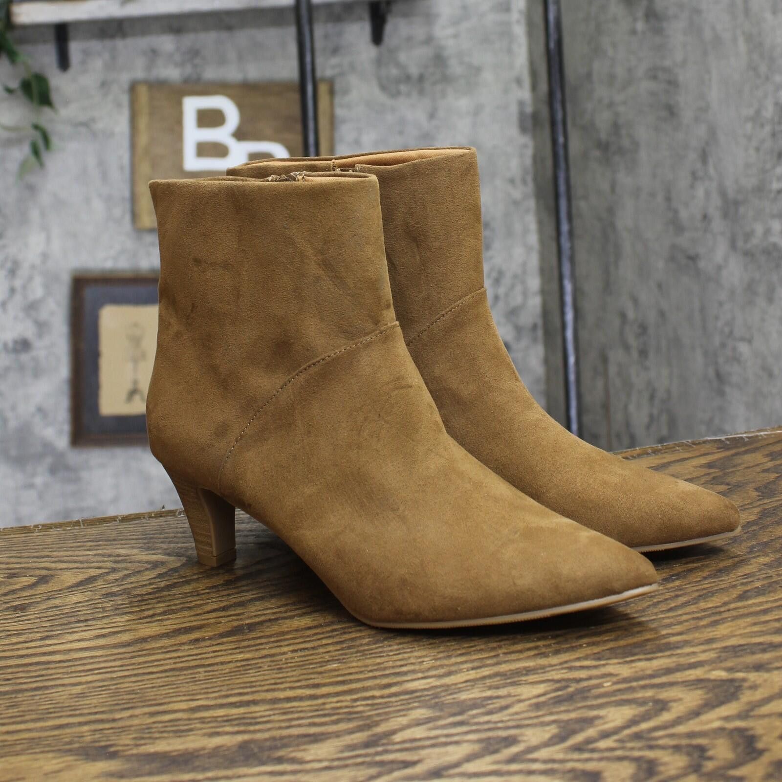 Other Nwt Universal Thread Womens Ankle Boots 88744367 Brown 8.5m Size US 8.5 / IT 38.5 - 1 Thumbnail