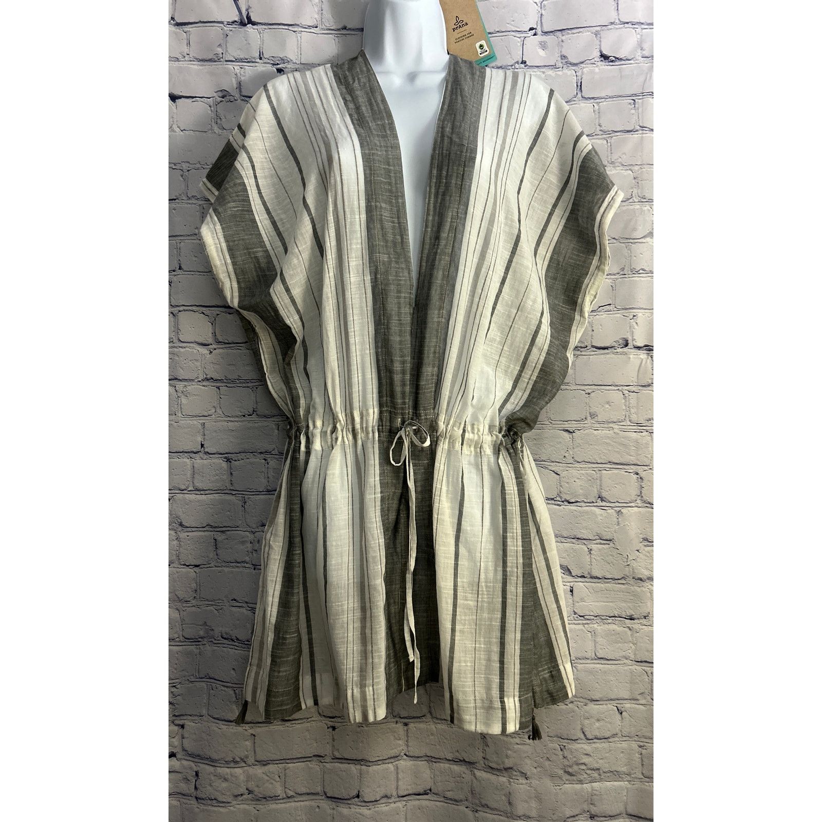 Prana prAna Marina Bay Tunic Small Charcoal Organic Cotton NWT Size S / US 4 / IT 40 - 2 Thumbnail