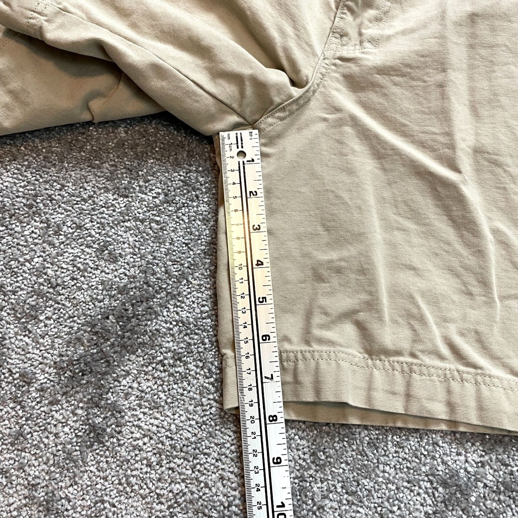 Vintage Columbia Shorts Mens 38 Beige Pockets Athletic Outdoor Hiking 9" Inseam | Cotton Polyester | Regular Fit Size US 38 / EU 54 - 3 Thumbnail