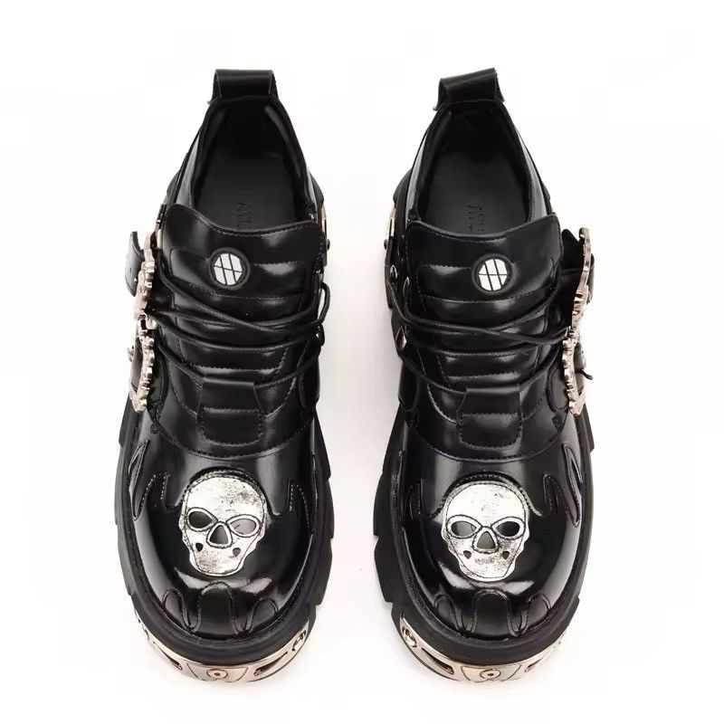 Japanese Brand Gothic Skull Boots Size US 9.5 / EU 42-43 - 1 Thumbnail