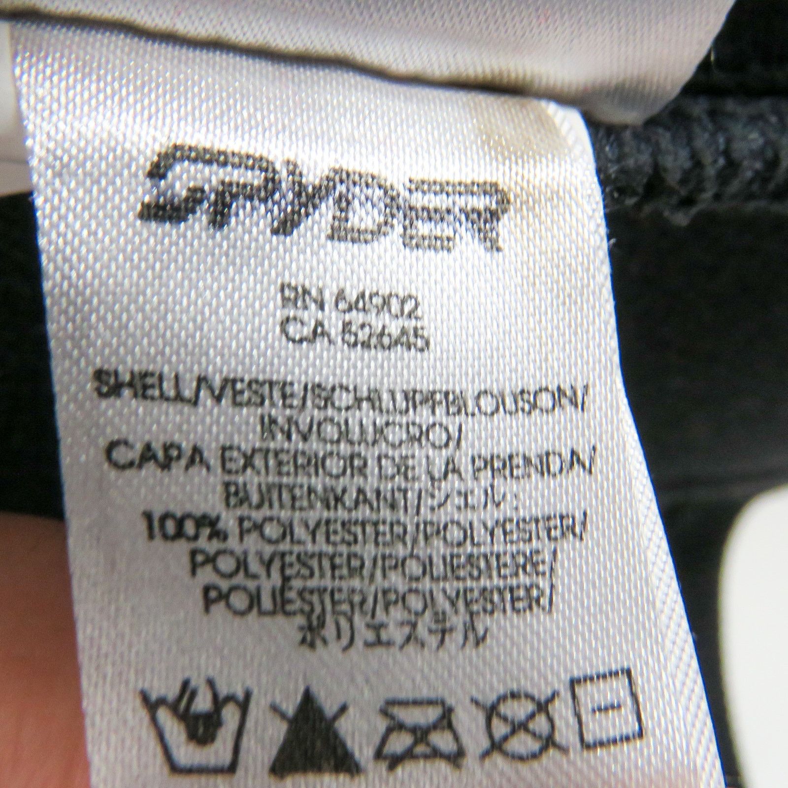 Spyder Spyder Virtue Full-Zip Core Sweater Black Sweater Small Size M / US 6-8 / IT 42-44 - 9 Thumbnail